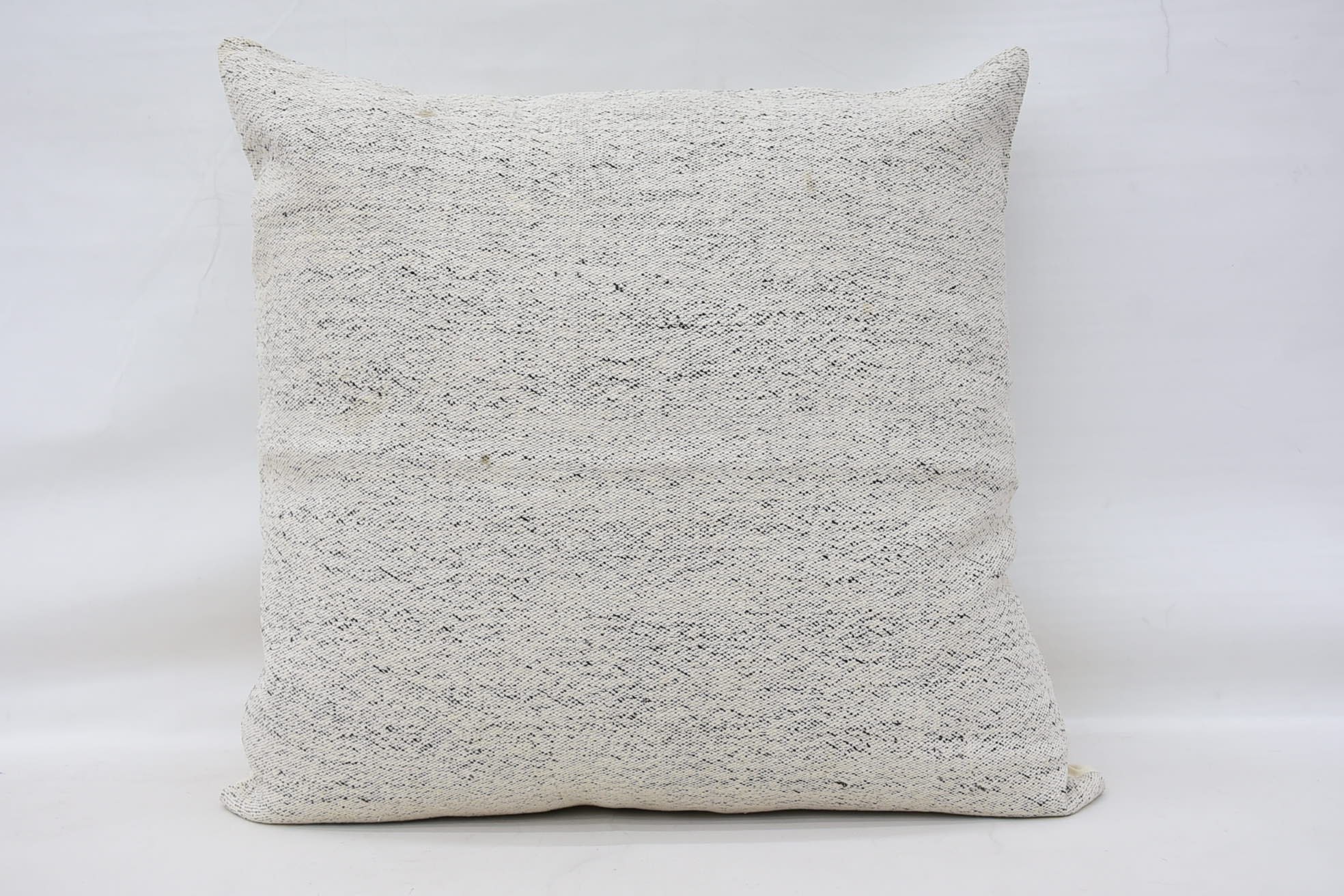 Ottoman Cushion, Turkish Kilim Pillow, Retro Pillow, Kilim Pillow Cover, Rustic Cushion, 32"x32" White Cushion Cover, Kilim Cushion Sham