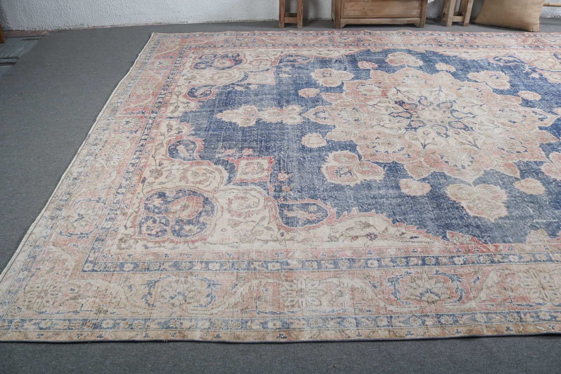 Yatak Odası Halısı, 10x13,3 ft Büyük Boy Halı, Vintage Halılar, Salon Halıları, Türk Halısı, Etnik Halı, Fas Halısı, Yemek Odası Halısı, Salon Halısı