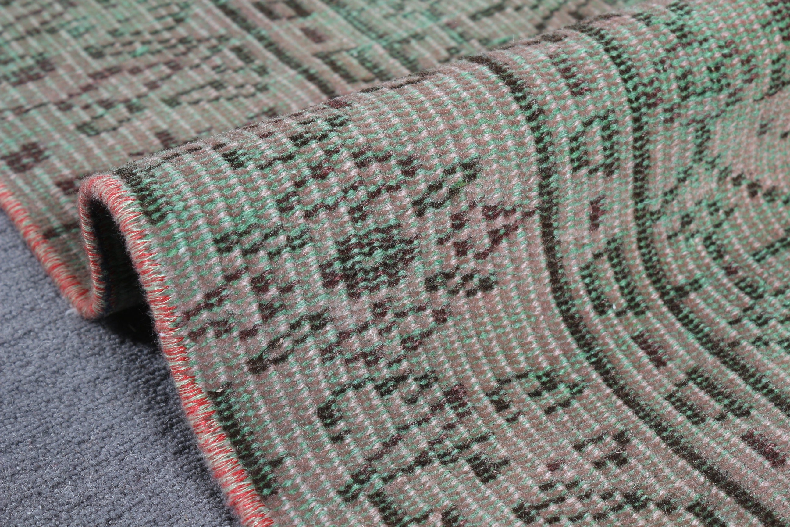 Aztec Rug, Rugs for Living Room, Salon Rug, Green  4.8x8.9 ft Large Rug, Moroccan Rug, Turkish Rug, Vintage Rug, Bedroom Rugs