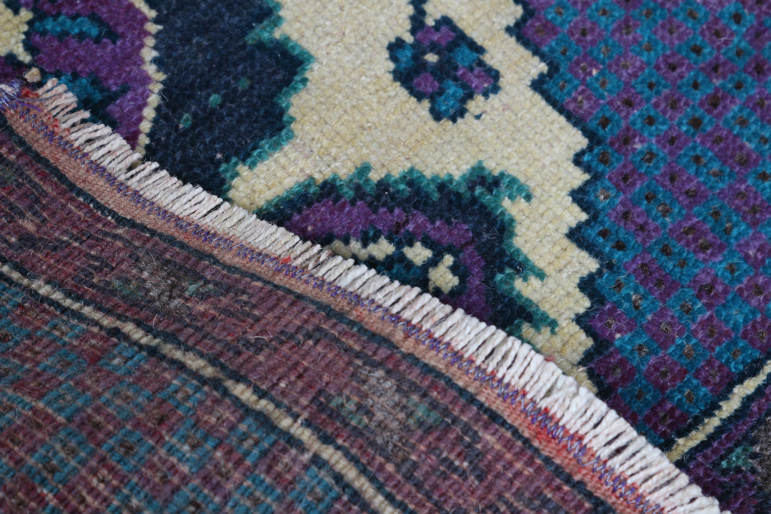 Oriental Rugs, Kitchen Rug, Entry Rug, Vintage Rugs, Purple Bedroom Rugs, Rugs for Bath, Turkish Rug, Home Decor Rug, 1.5x3 ft Small Rug