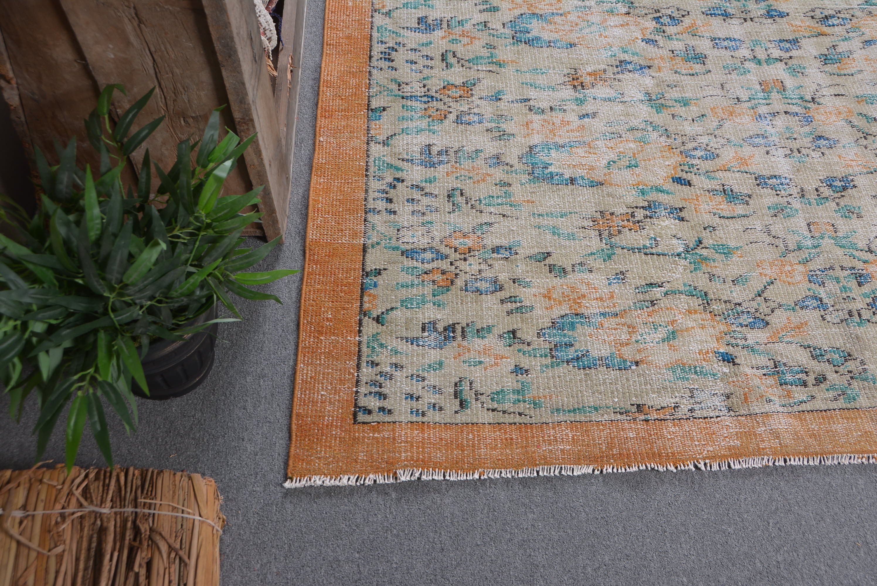Large Vintage Rug Rugs, Rugs for Salon, Cool Rug, Salon Rug, Moroccan Rug, 5.9x8.7 ft Large Rug, Vintage Rug, Bedroom Rug, Turkish Rug