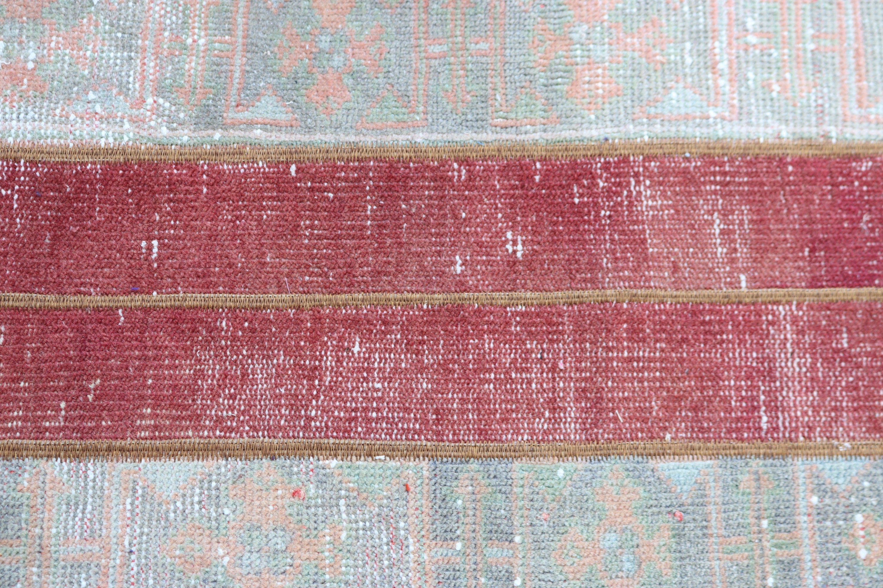 Türk Halıları, Küçük Boho Halıları, Yer Halıları, Vintage Halı, Giriş Halıları, Yeşil Fas Halısı, Banyo Halıları, 1.6x3.2 ft Küçük Halı