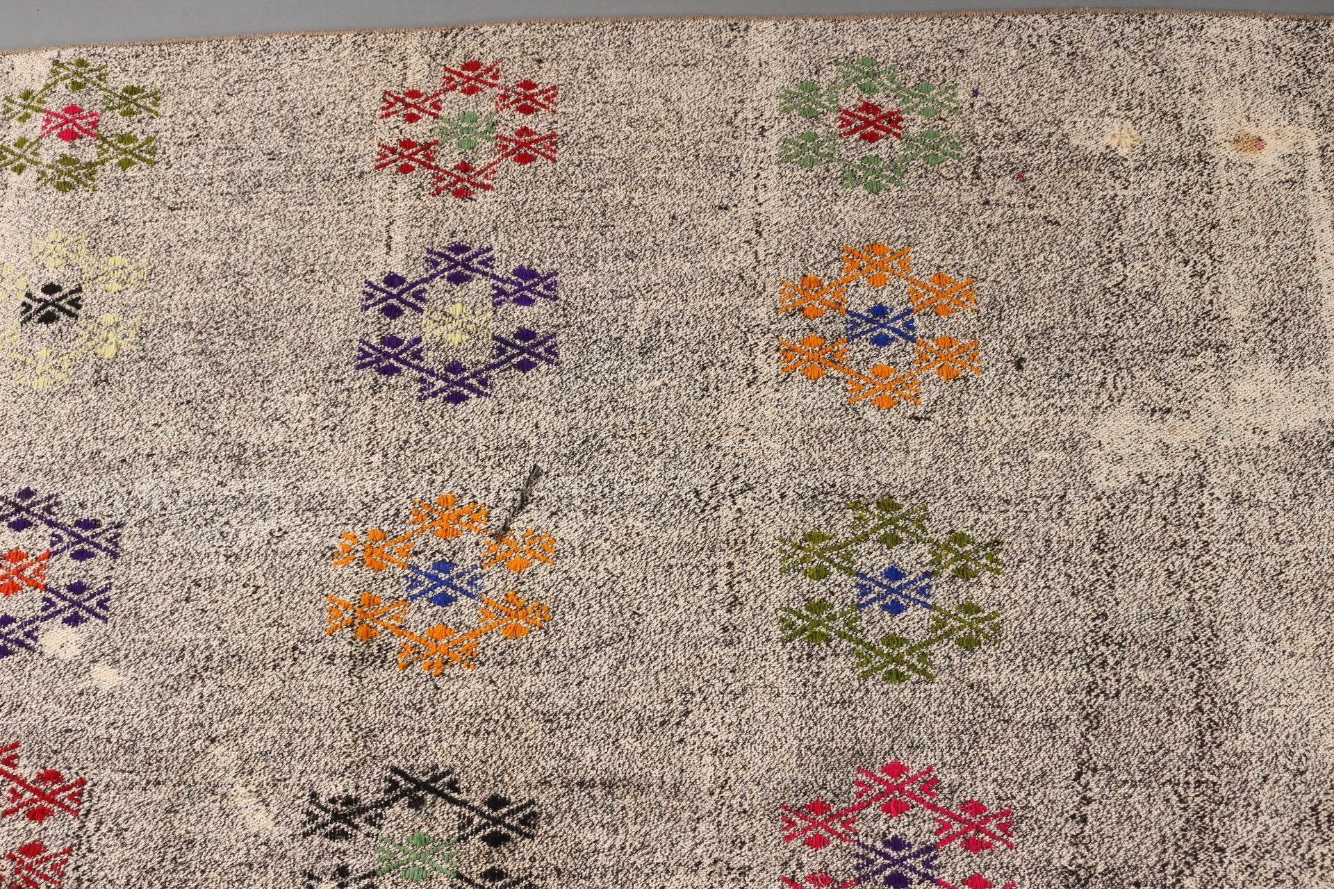 Koridor Halısı, Kilim, Mutfak Halısı, Yatak Odası Halısı, 3.1x8 ft Yolluk Halısı, Bej Oushak Halısı, Türk Halısı, Vintage Halı, Merdiven Halısı, Etnik Halı