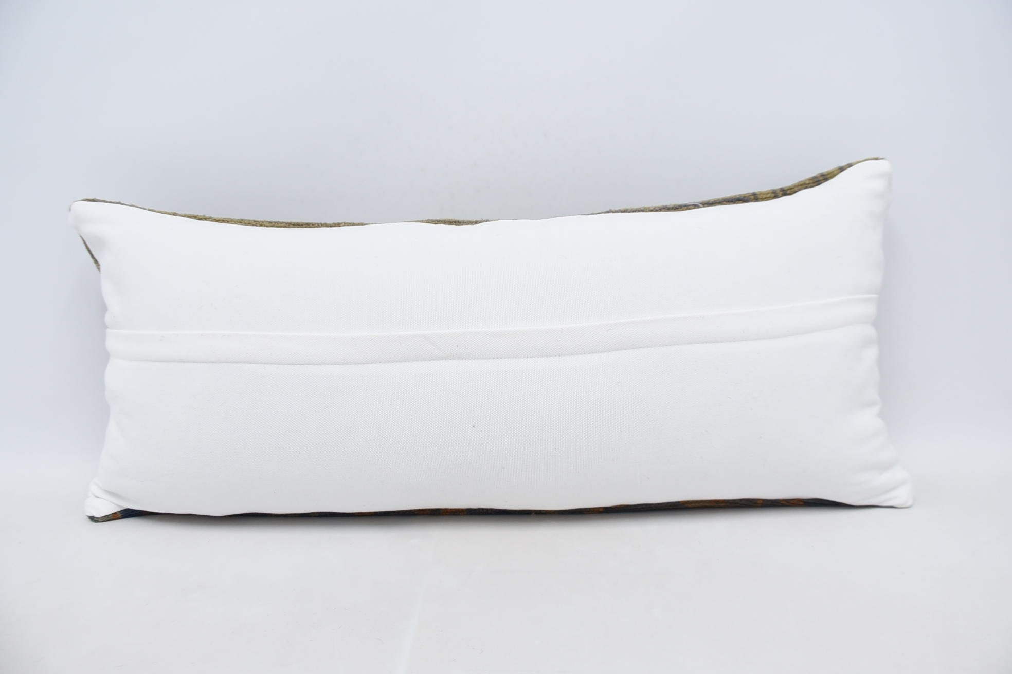 Ev Dekor Yastık, Kilim Yastık, 16"x36" Turuncu Yastık, Kanepe Yastık, Türünün Tek Parçası Yastık, Morroccon Kilim Yastık Yastık
