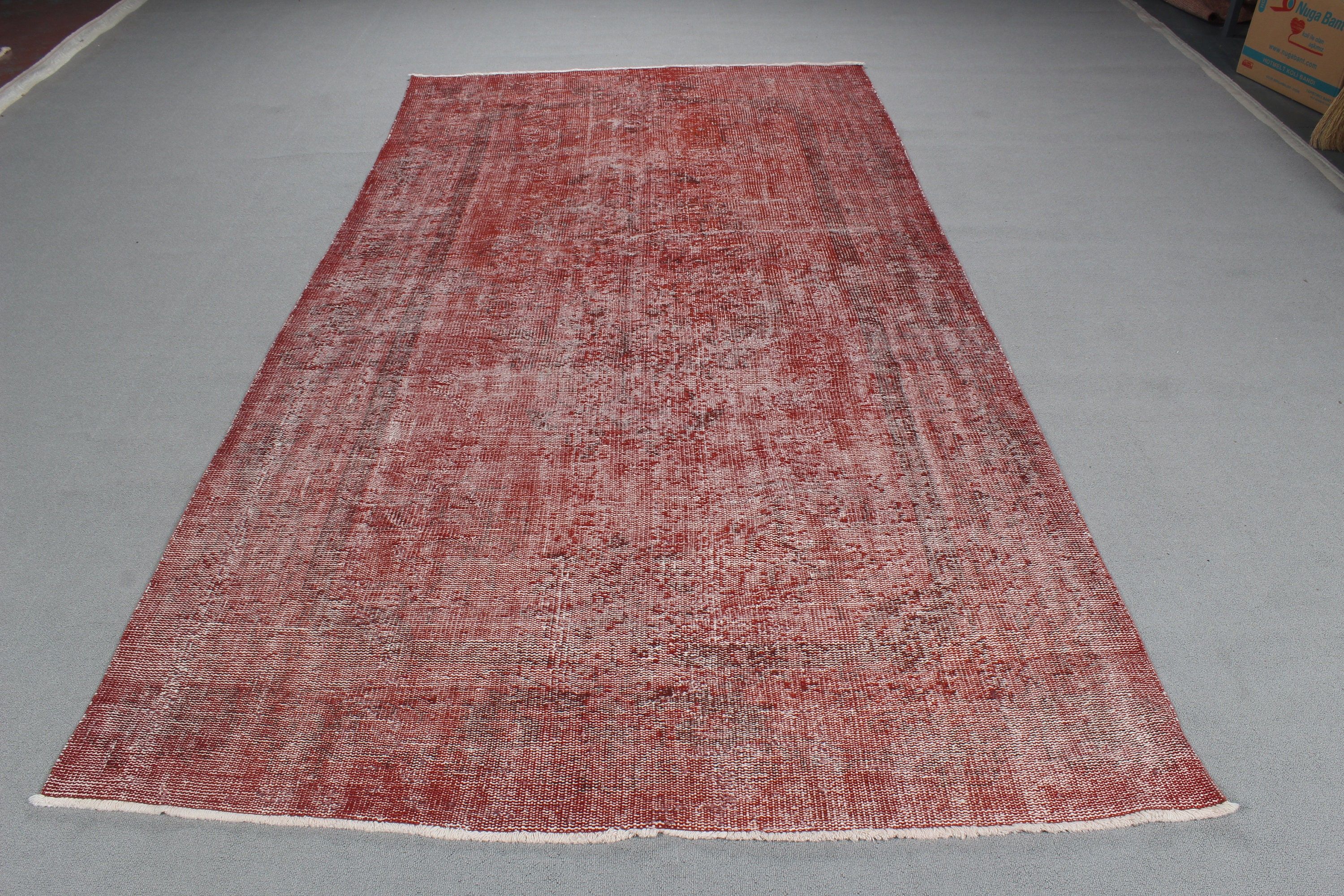 Bedroom Rug, Ethnic Rugs, Vintage Rugs, Oushak Rugs, Large Oushak Rugs, Pink  5.2x9.5 ft Large Rug, Turkish Rug, Handwoven Rug