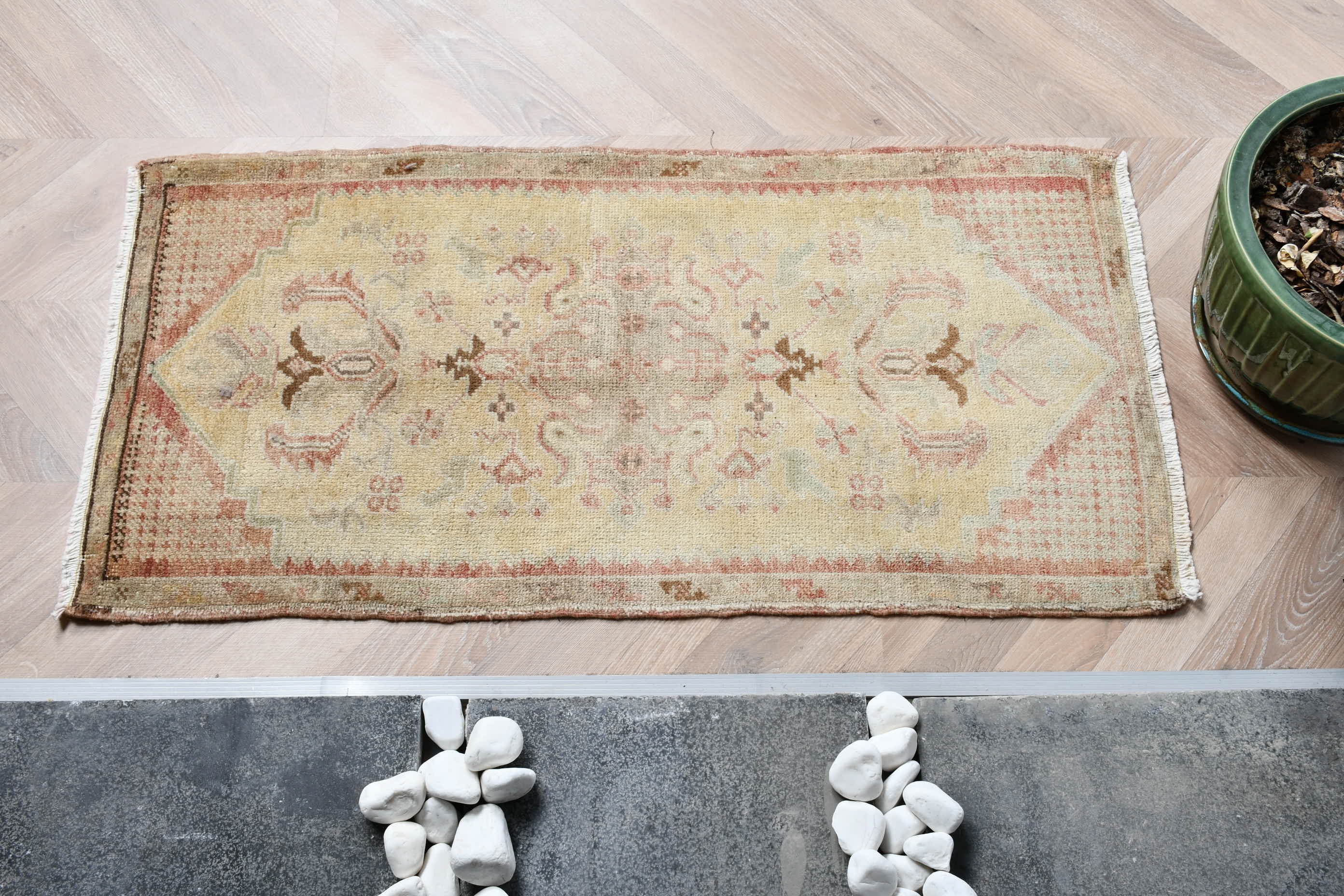 Bath Rugs, Oushak Rug, Flatweave Rugs, Wall Hanging Rug, Vintage Rug, 1.6x3.2 ft Small Rug, Beige Bedroom Rug, Turkish Rugs