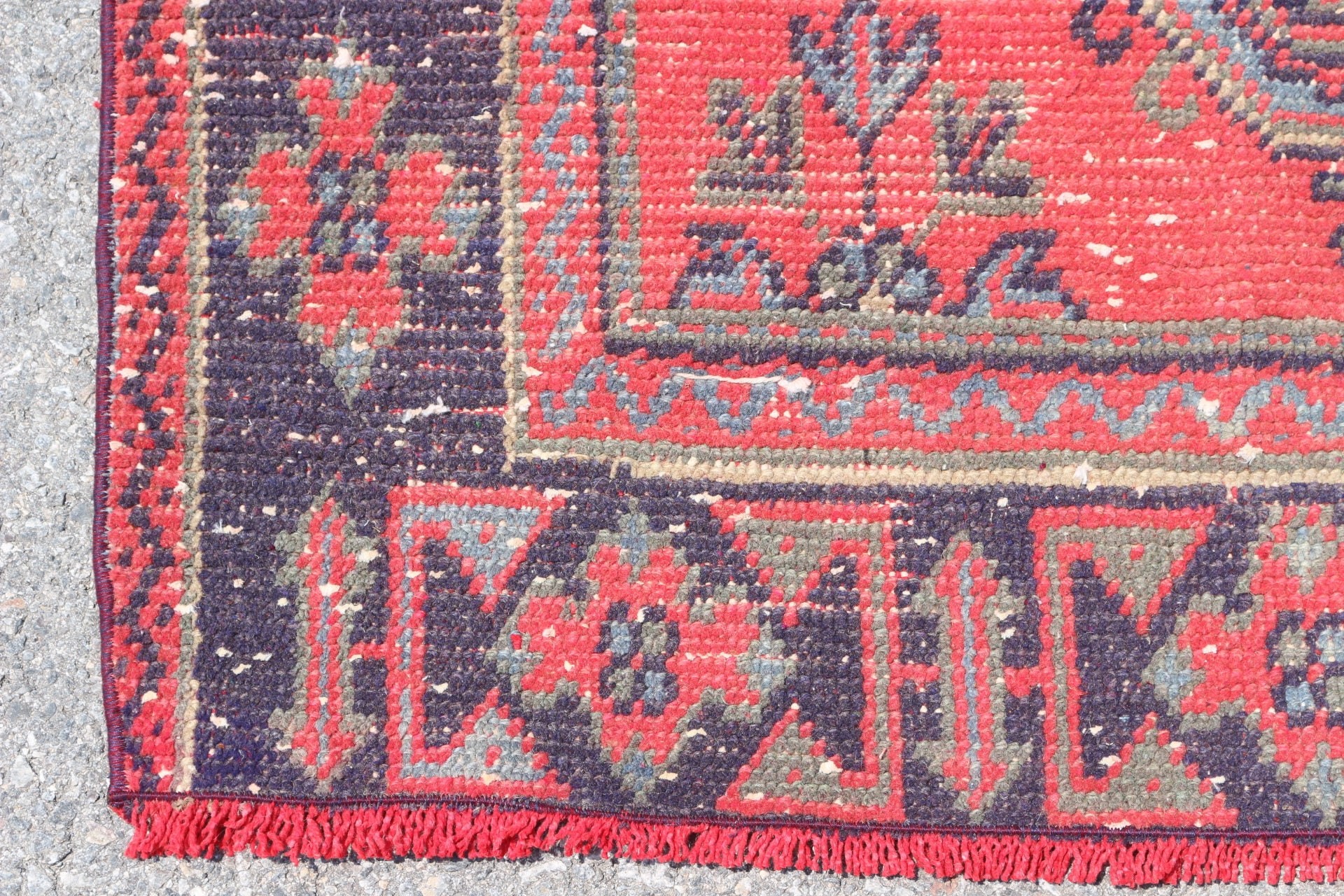Anatolian Rug, Vintage Rugs, Dining Room Rug, Turkish Rugs, Living Room Rug, Red Home Decor Rug, Oriental Rug, 4.3x9.7 ft Large Rug