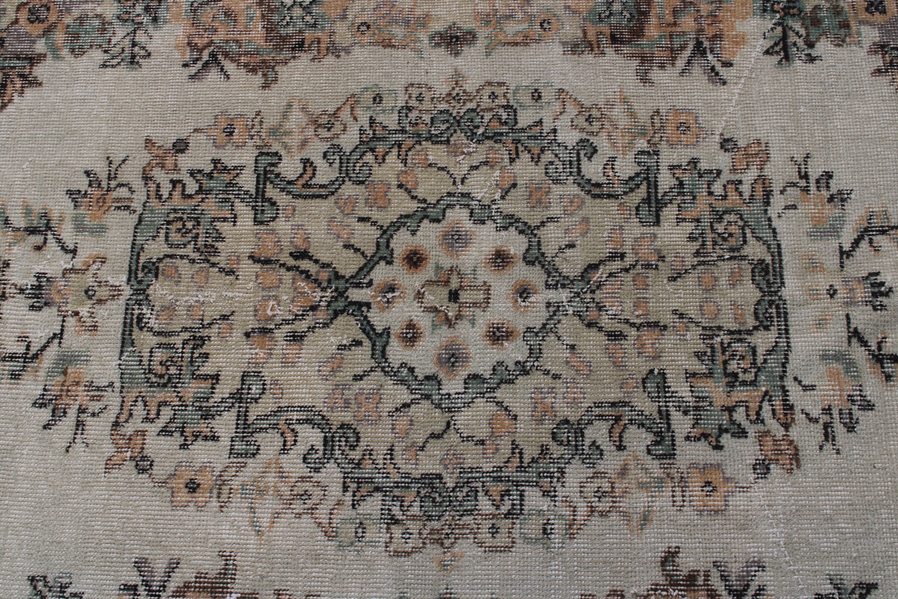 Boho Vurgulu Halılar, Türk Halıları, Vintage Halılar, Çocuk Halısı, 3,5x6,5 ft Vurgulu Halı, Mutfak Halıları, Bej Anadolu Halısı, Fas Halısı