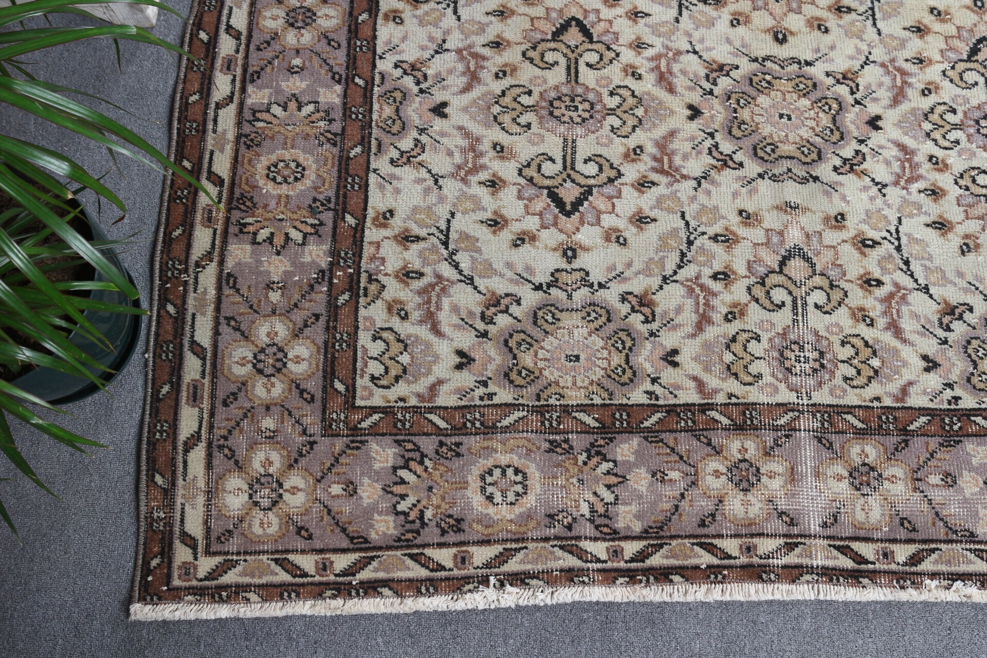 Beige Bedroom Rug, Decorative Rugs, Bedroom Rug, Living Room Rug, Turkish Rug, Moroccan Rug, 5.2x9.1 ft Large Rugs, Vintage Rug, Salon Rug