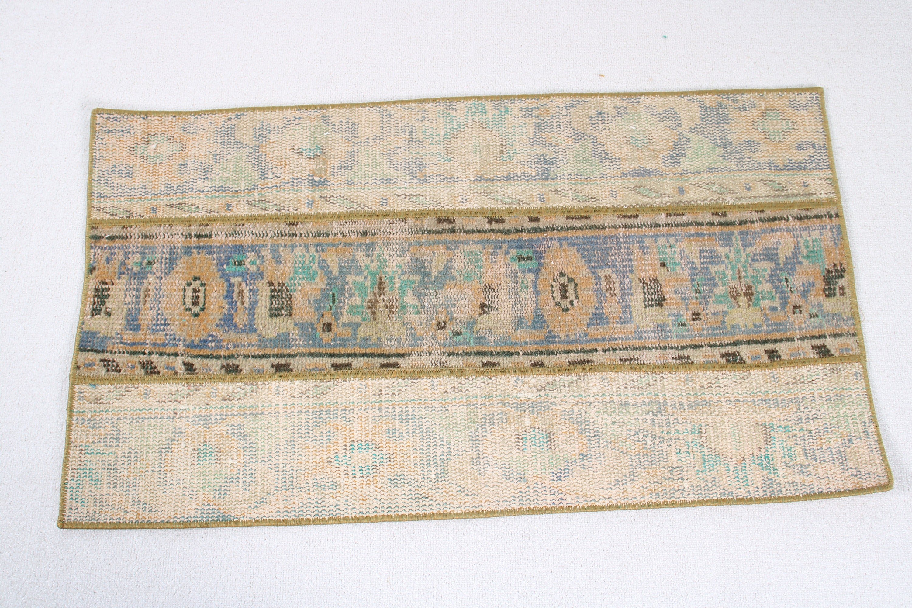 Mutfak Halıları, Düz Dokuma Halı, Oushak Halı, Yeşil Antika Halılar, Araba Paspas Halısı, Sanatsal Halı, Vintage Halılar, Türk Halısı, 1.8x3.2 ft Küçük Halılar