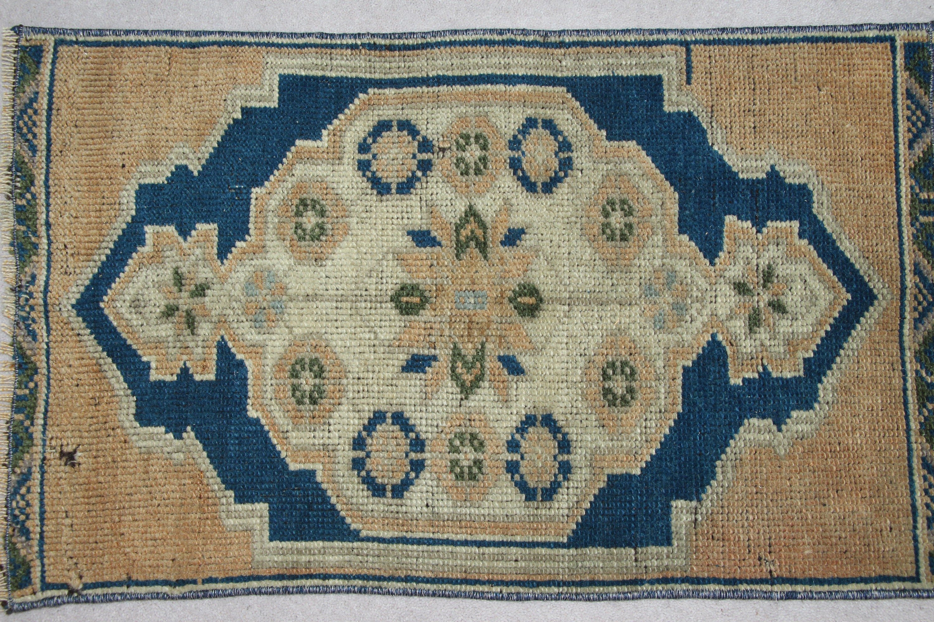 Vintage Rugs, Blue Moroccan Rugs, Cool Rug, Bedroom Rugs, 1.4x2.2 ft Small Rug, Turkish Rug, Moroccan Rug, Rugs for Bath, Door Mat Rugs