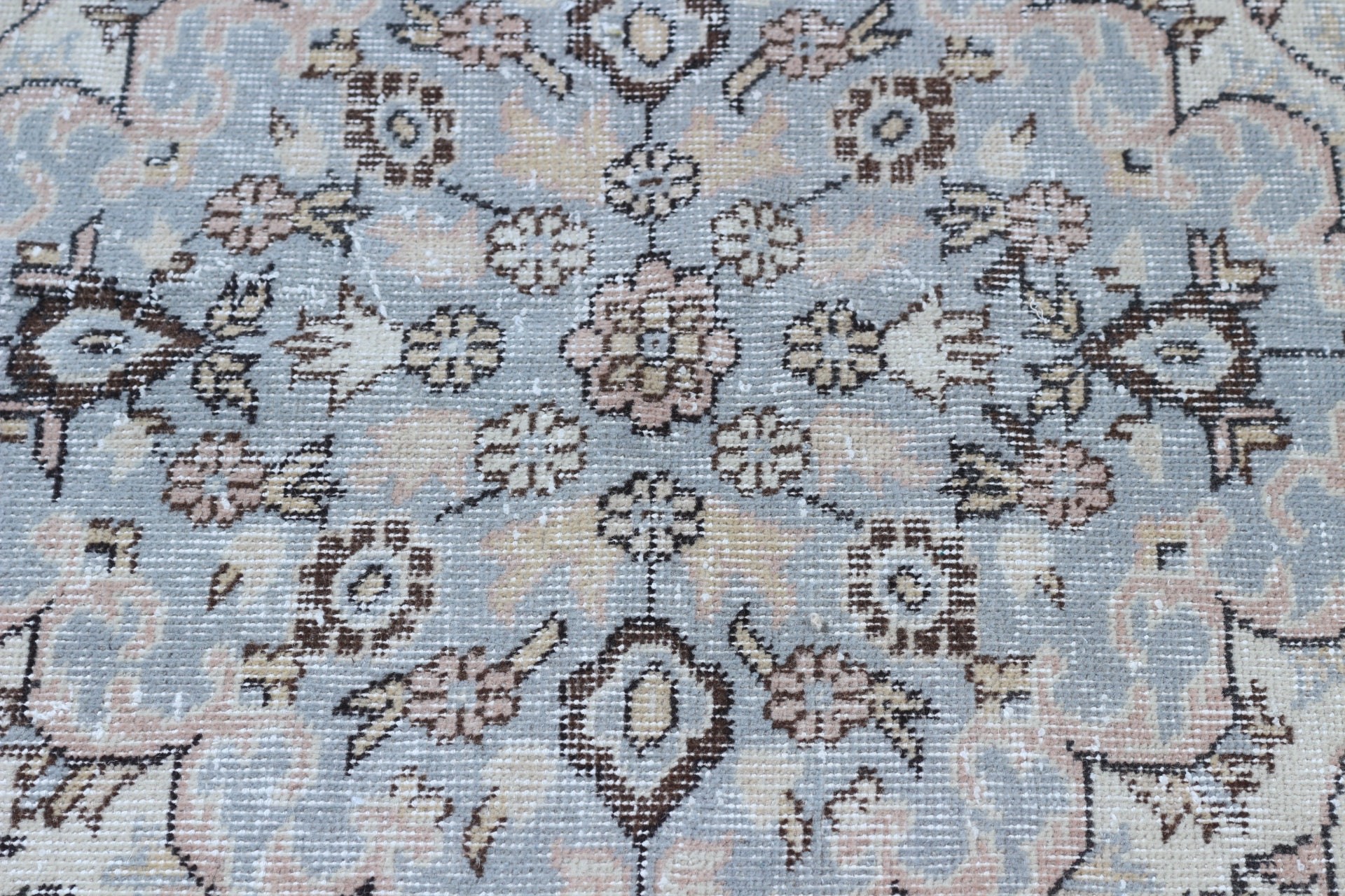 Salon Halısı, Mutfak Halısı, Yatak Odası Halısı, Vintage Dekor Halıları, Türk Halısı, Fas Halısı, Vintage Halı, Bej Antika Halı, 6.1x9.8 ft Büyük Halılar