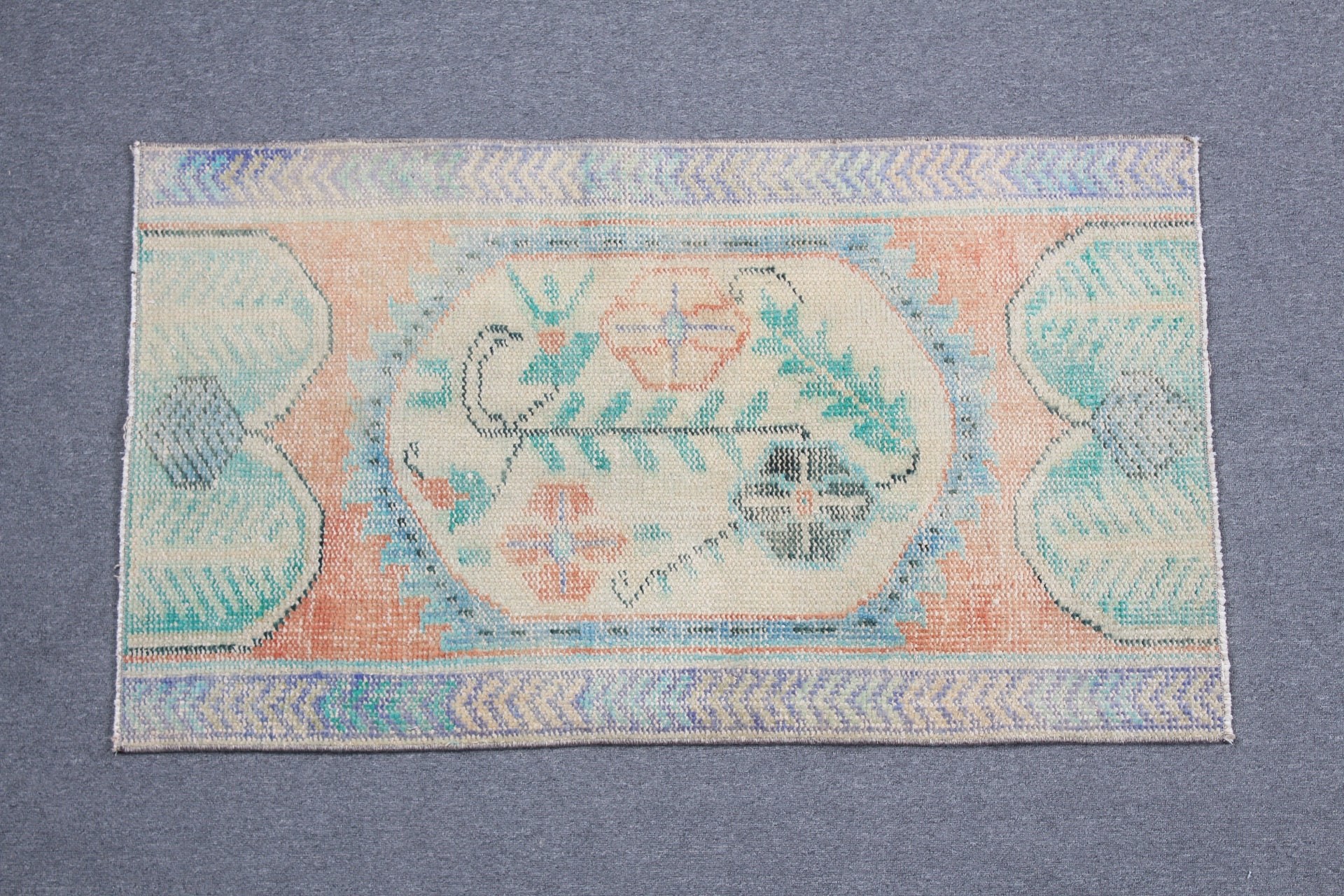 Mutfak Halısı, Kapı Paspası Halıları, Yeşil Yatak Odası Halıları, 2,5x4,3 ft Küçük Halılar, Vintage Halılar, Türk Halısı, Yün Halı, Banyo Halısı, Araba Paspas Halısı