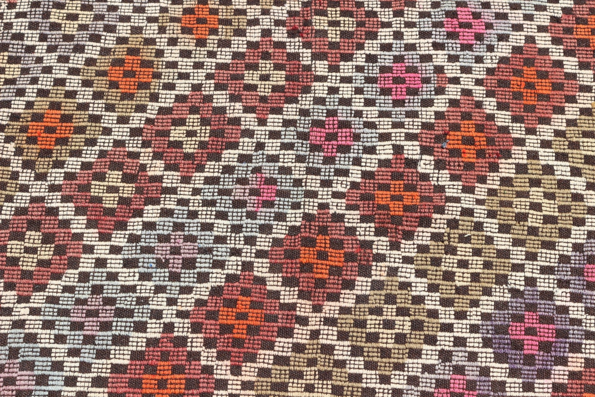 Nostaljik Kilim, Uşak Kilim, Banyo Kilim, 81x115 cm Küçük Kilim, Kahverengi Yatak odası Kilim, Yatak odası Kilim, Mutfak Kilim