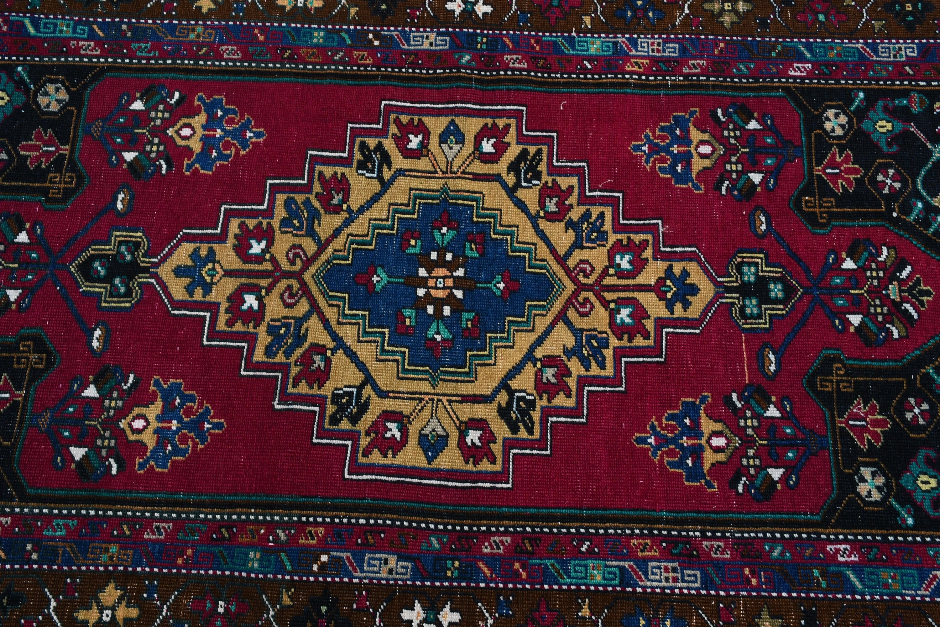 Rugs for Nursery, Pink Floor Rug, Anatolian Rug, 3.3x6.6 ft Accent Rug, Entry Rug, Nursery Rugs, Antique Rug, Turkish Rug, Vintage Rugs