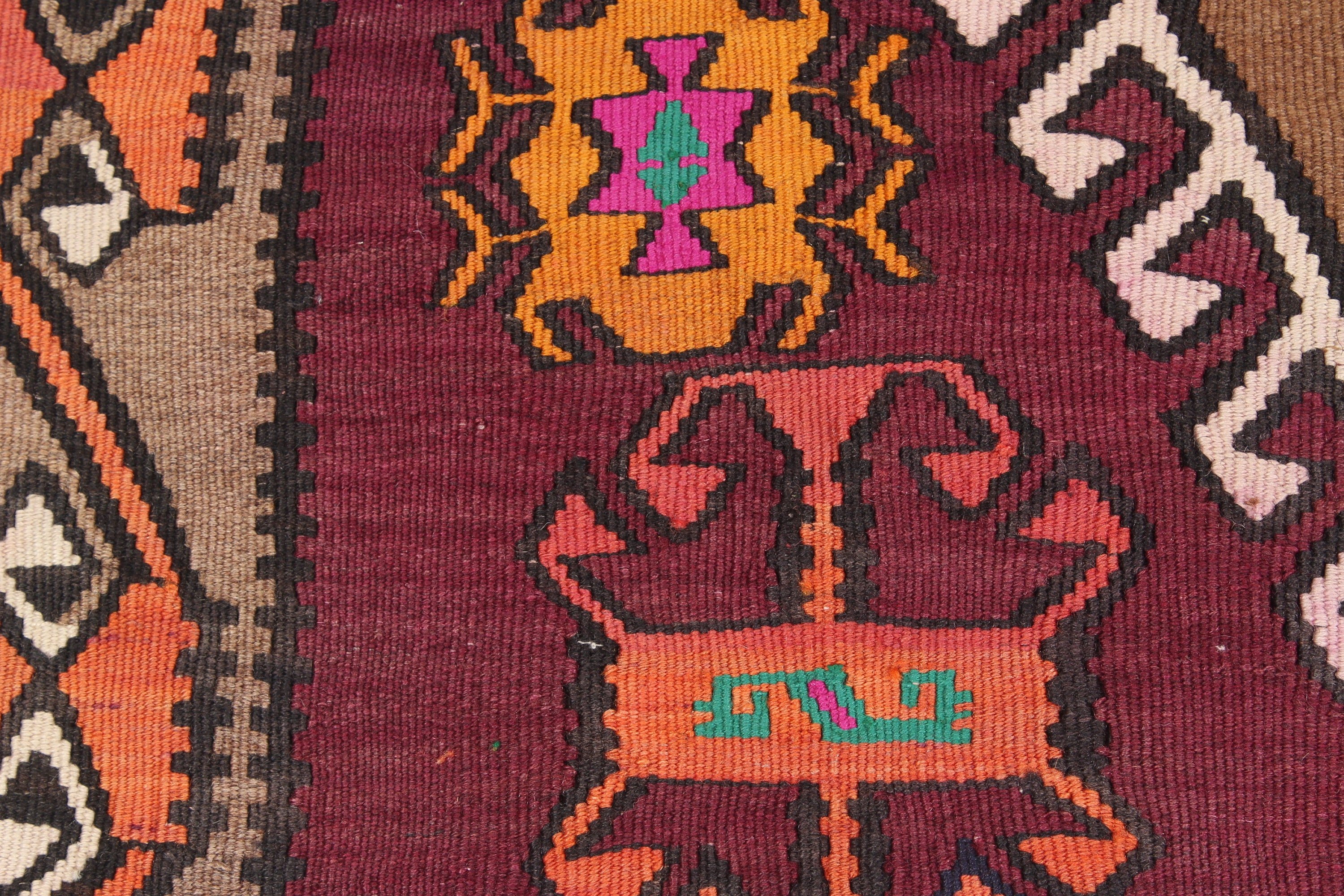 Türk Halısı, Kırmızı Antika Halı, Mutfak Halıları, Merdiven Halısı, Kilim, Vintage Halı, Koridor Halıları, Bildiri Halısı, 4.3x13.5 ft Yolluk Halısı