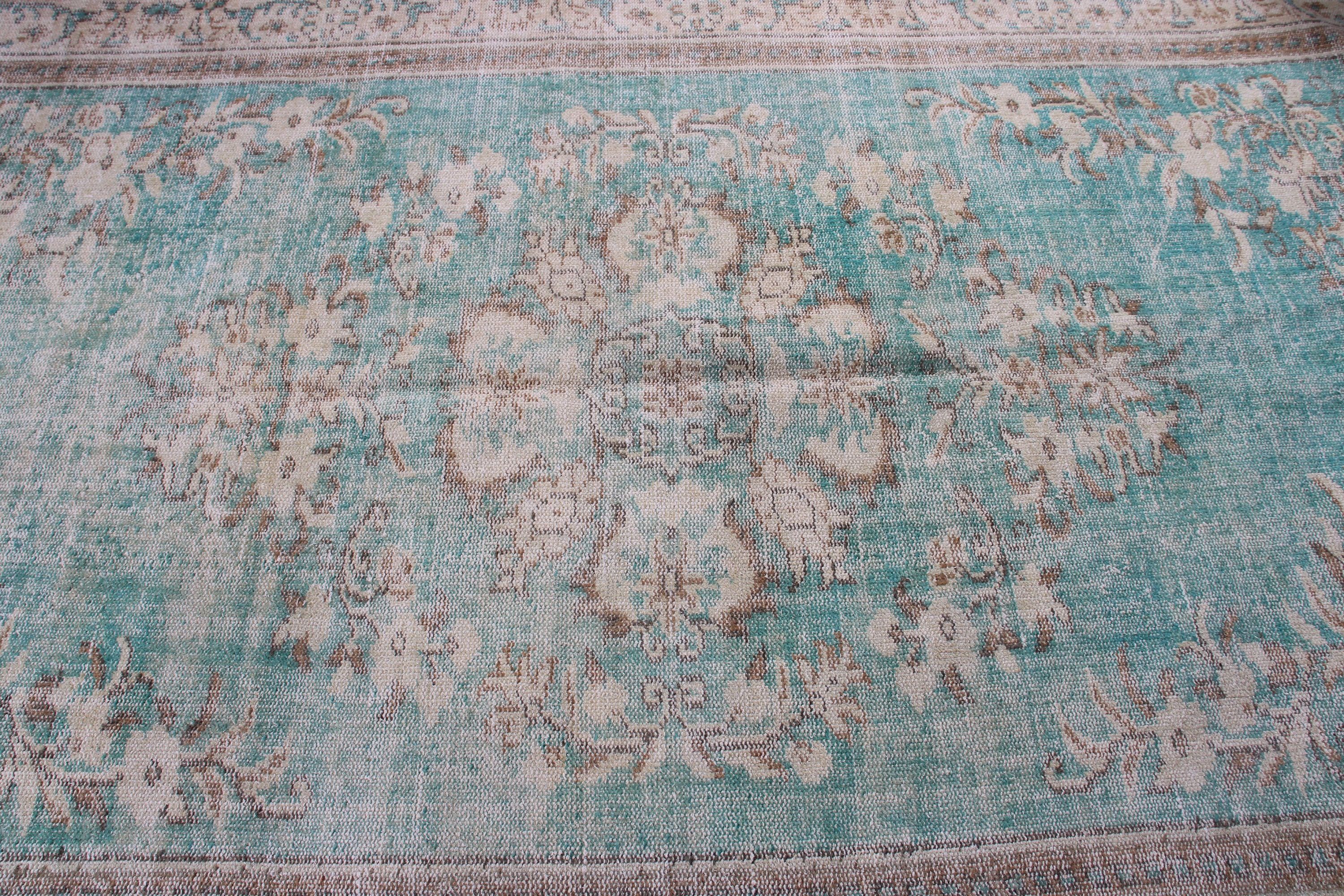 Turkish Rugs, Large Vintage Rugs, Boho Rug, 5.8x9.3 ft Large Rugs, Vintage Rug, Beige Kitchen Rugs, Kitchen Rugs, Living Room Rug