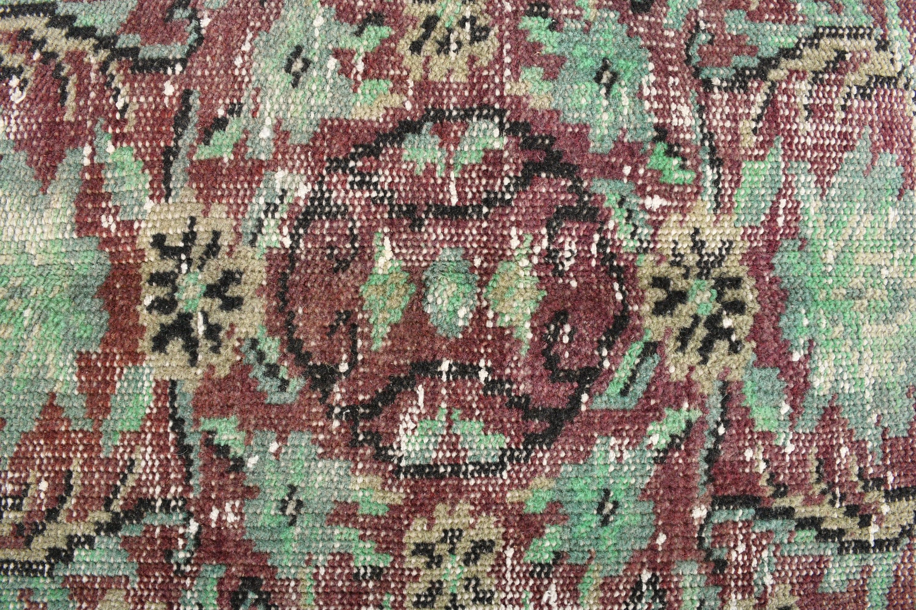 Vintage Rug, Rugs for Living Room, Turkish Rug, Salon Rug, 5.4x8.3 ft Large Rugs, Moroccan Rugs, Green Antique Rug, Art Rugs, Bedroom Rugs