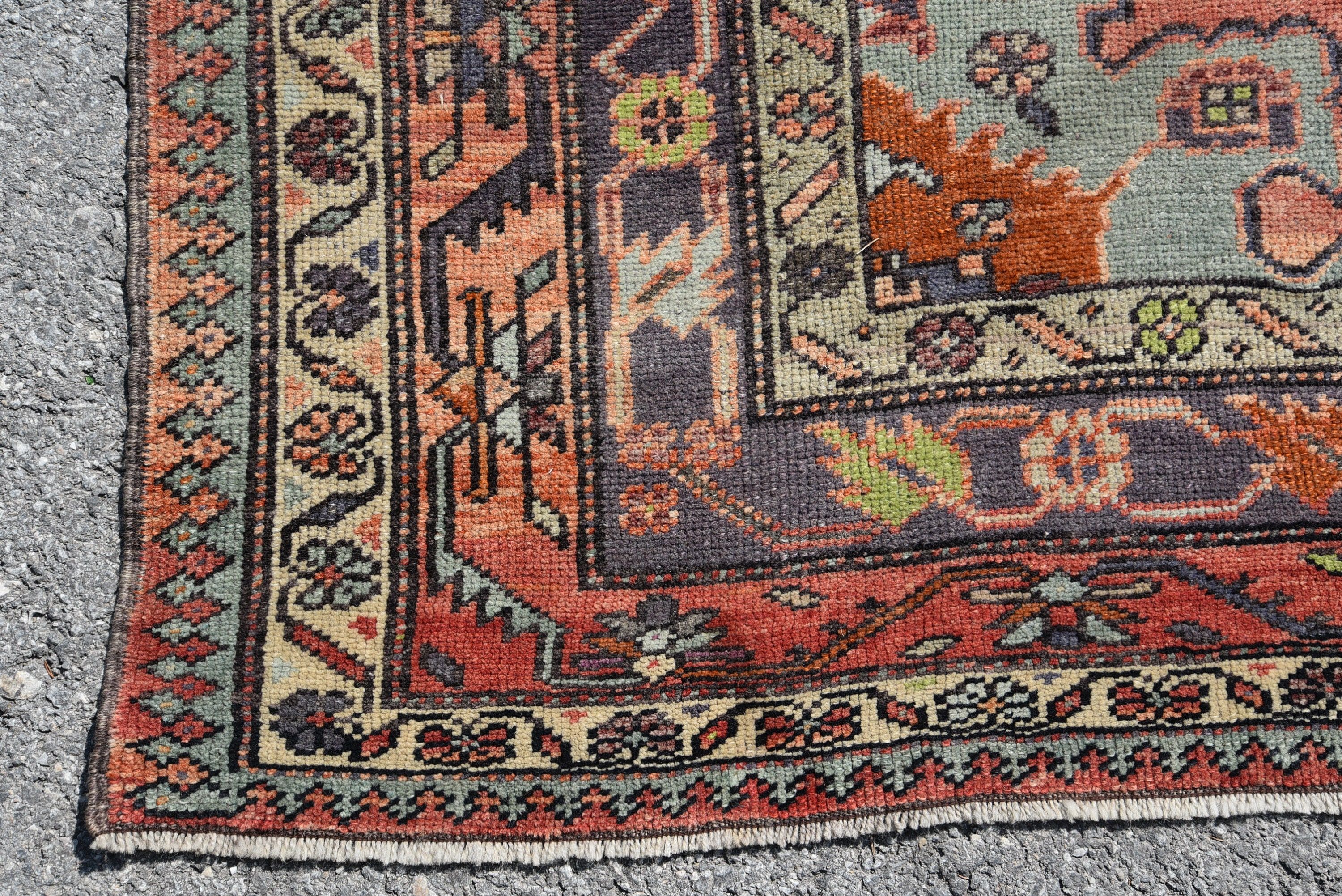 Oushak Halı, Türk Halısı, Salon Halıları, Geniş Alan Halı Halıları, Vintage Halılar, Yatak Odası Halısı, Yer Halıları, Salon Halıları, 5.2x11.5 ft Büyük Halı