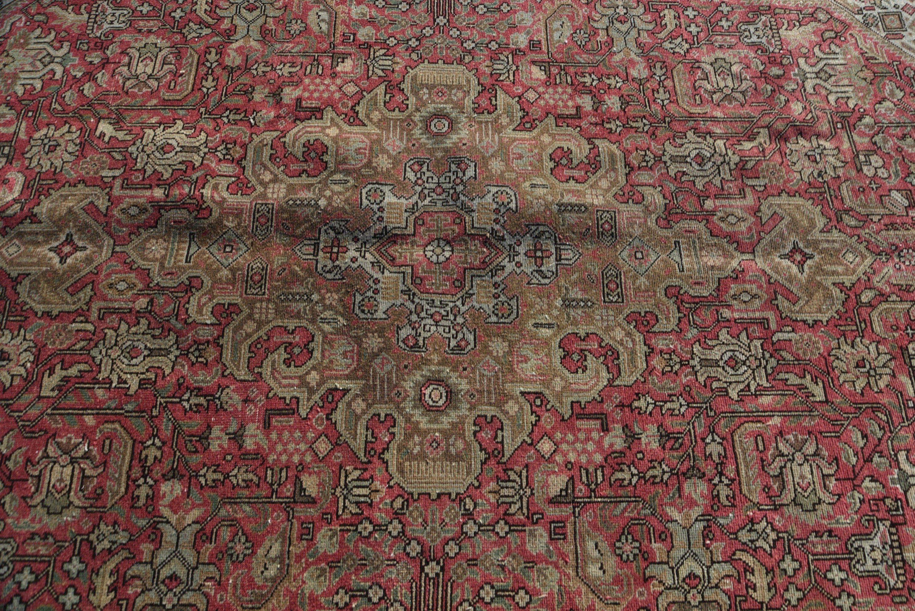 Oturma Odası Halısı, Yer Halısı, Harika Halılar, 4.9x11.1 ft Büyük Halı, Vintage Dekor Halısı, Salon Halıları, Yemek Odası Halısı, Türk Halısı, Vintage Halılar