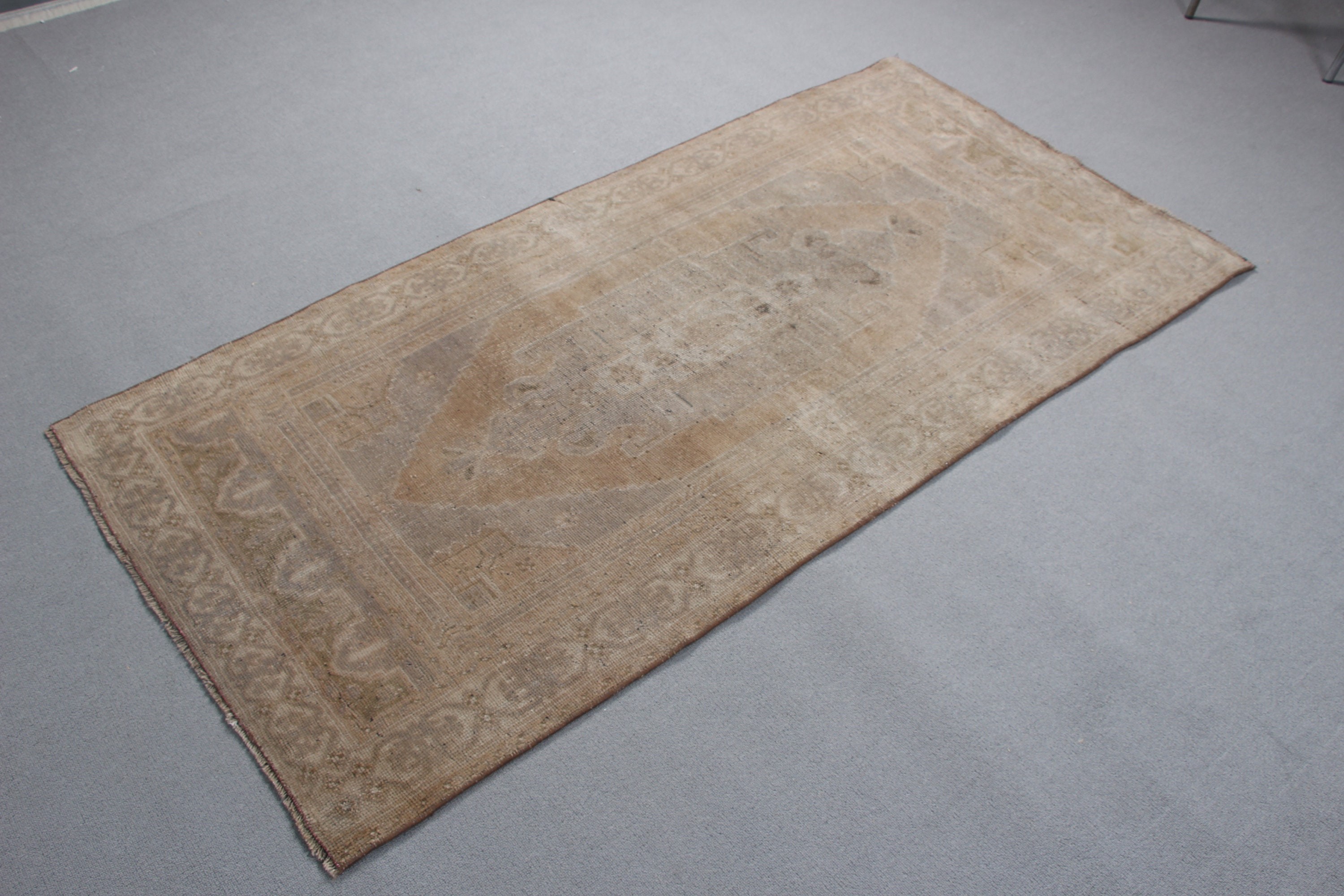 Beige Antique Rugs, Kitchen Rug, Turkish Rugs, Rugs for Vintage Accent, 3.2x6.1 ft Accent Rugs, Nursery Rug, Vintage Rugs, Antique Rug