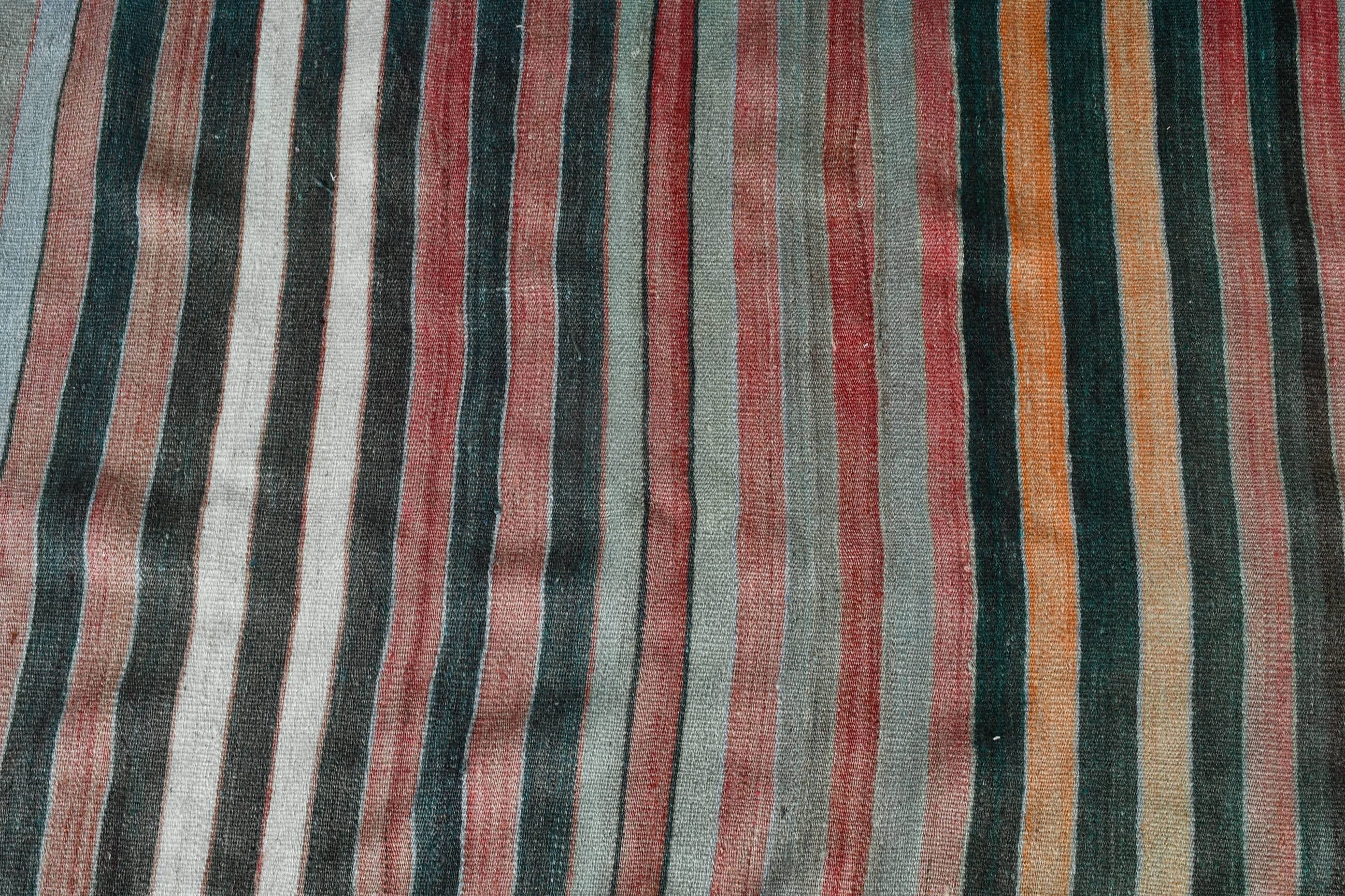 Kilim, Vintage Halı, 2.6x8.3 ft Yolluk Halısı, Anadolu Halısı, Merdiven Halısı, Koridor Halıları, Mutfak Halıları, Türk Halısı, Yeşil Mutfak Halısı