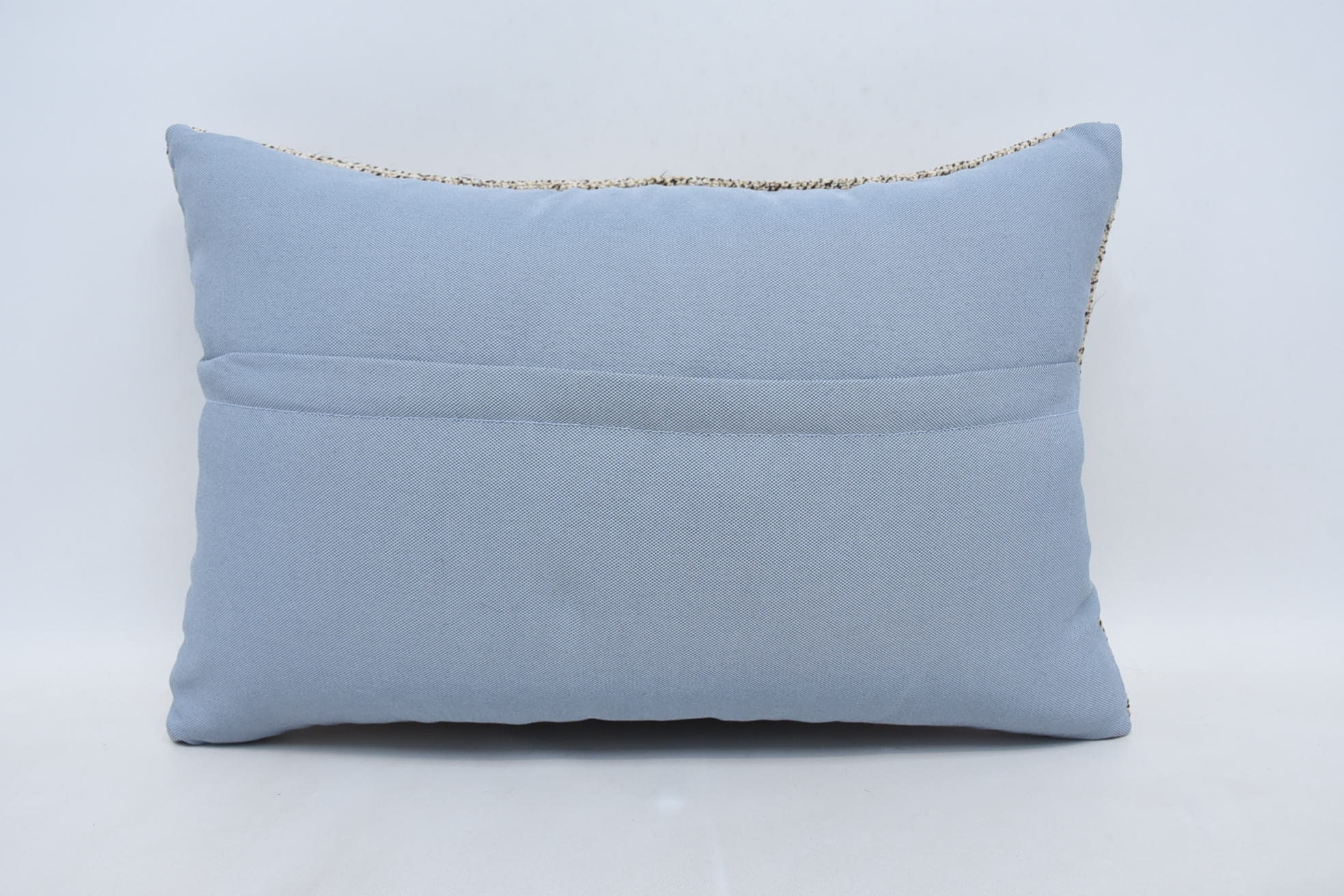 Vintage Kilim Throw Pillow, Sofa Cushion Cover, Turkish Pillow, 16"x24" White Cushion Cover, Aesthetic Pillow Sham, Pillow for Couch