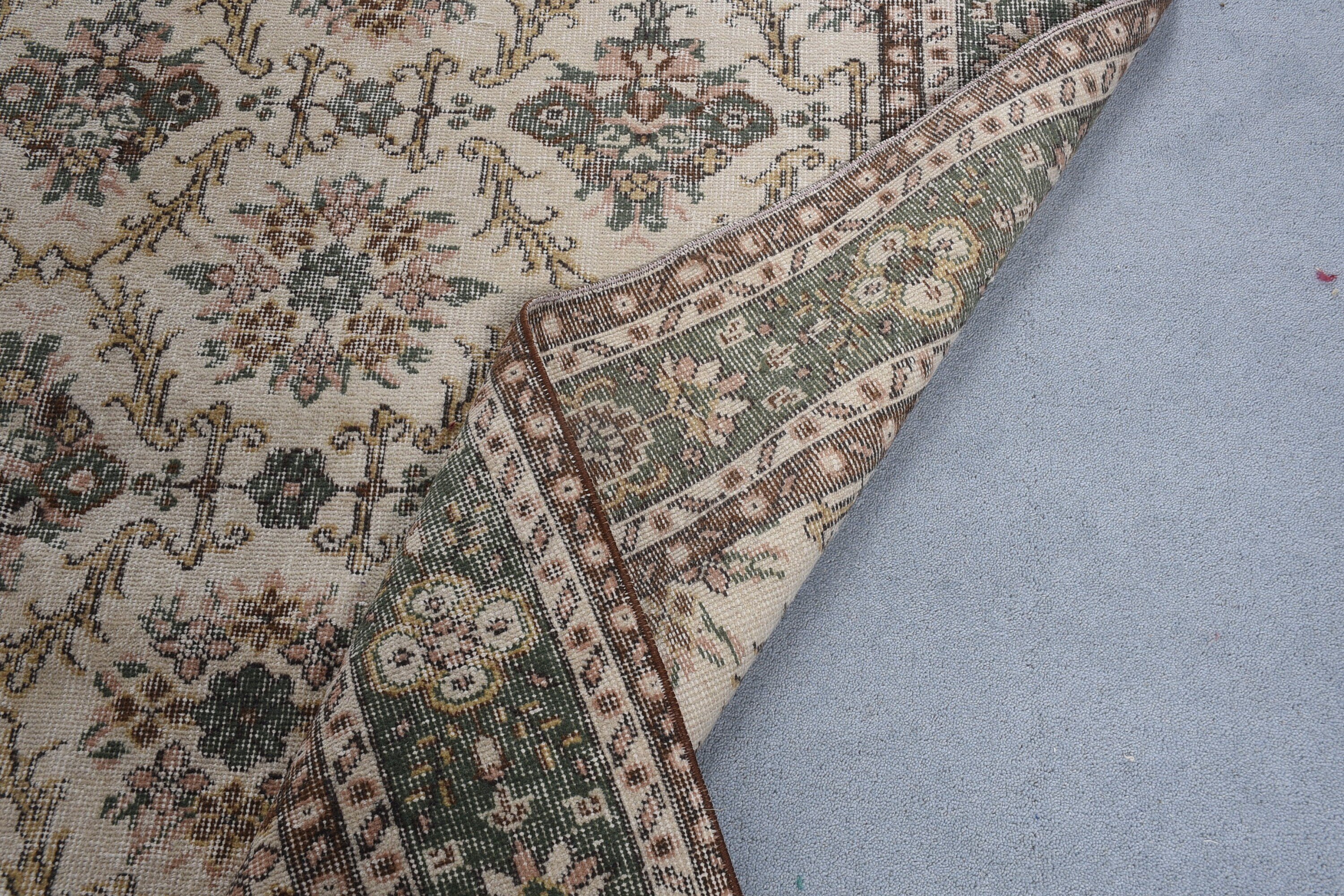 Large Wool Rug Rugs, Rugs for Living Room, Moroccan Rugs, Vintage Rug, Dining Room Rug, Turkish Rugs, 6.5x10.3 ft Large Rugs, Bedroom Rugs