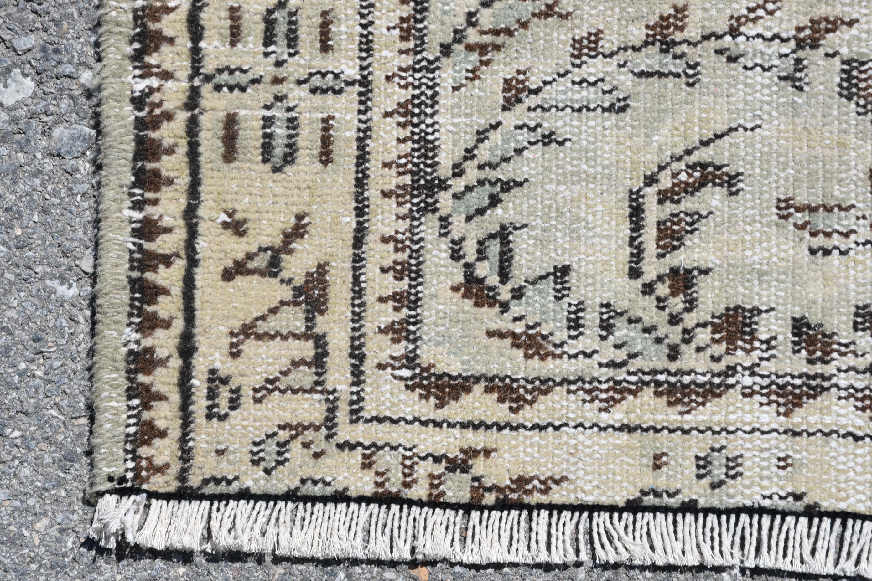 Vintage Rug, Rugs for Bedroom, Turkish Rug, Vintage Decor Rugs, Oushak Rug, 3.1x5.9 ft Accent Rug, Nursery Rugs, Anatolian Rug, Kitchen Rug