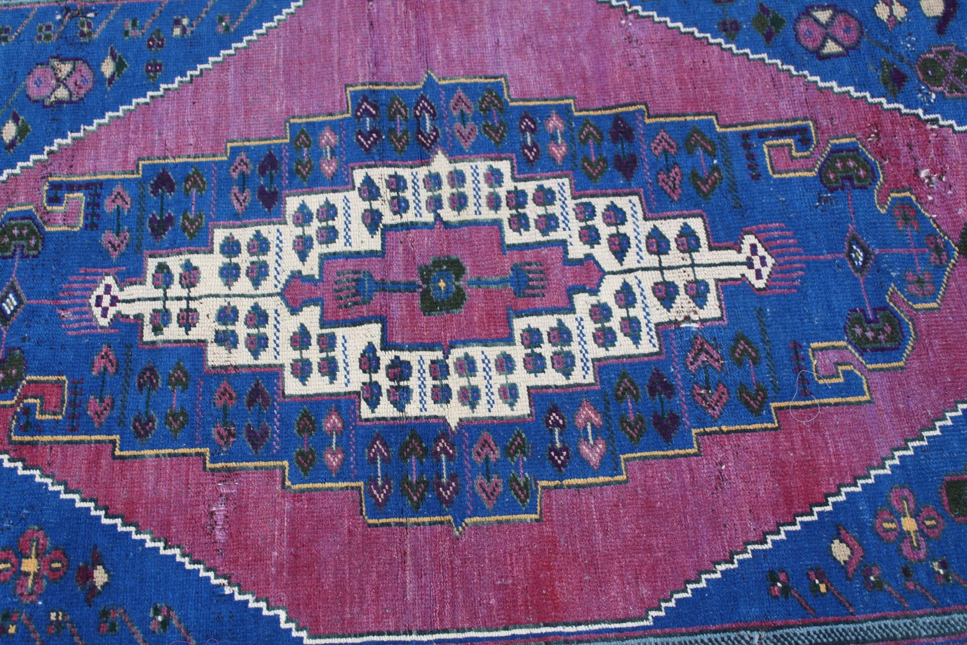 Fas Halıları, Türk Halıları, 2,9x5,3 ft Aksan Halıları, Giriş Halıları, Vintage Halılar, Giriş Halısı, Anadolu Halıları, Mutfak Halısı, Mavi Havalı Halılar