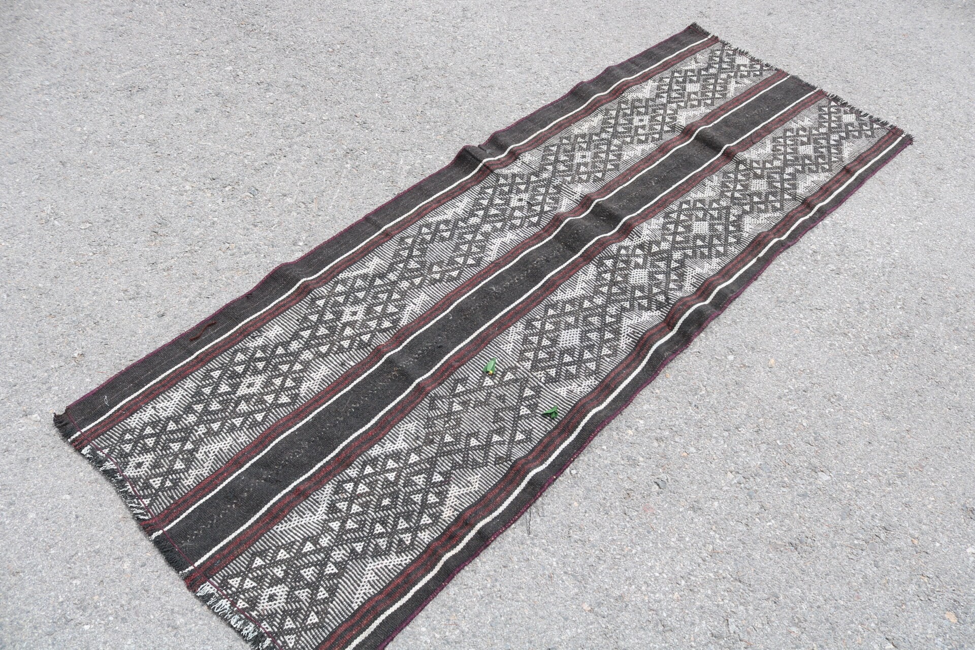 Kitchen Rug, Vintage Rugs, Hallway Rugs, 2.6x7 ft Runner Rug, Colorful Rugs, Rugs for Kitchen, Floor Rug, Kilim, Art Rug, Turkish Rug