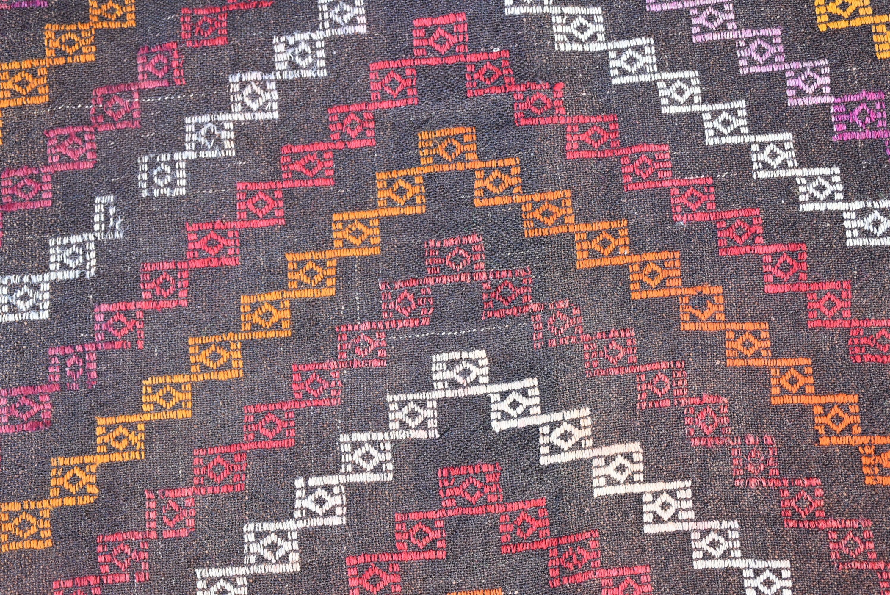 Kilim, Vintage Halı, Mutfak Halısı, Anadolu Halıları, 4,5x8,2 ft Alan Halıları, Doğal Halı, Türk Halısı, Yer Halıları, Yer Halısı, Kırmızı Yer Halısı