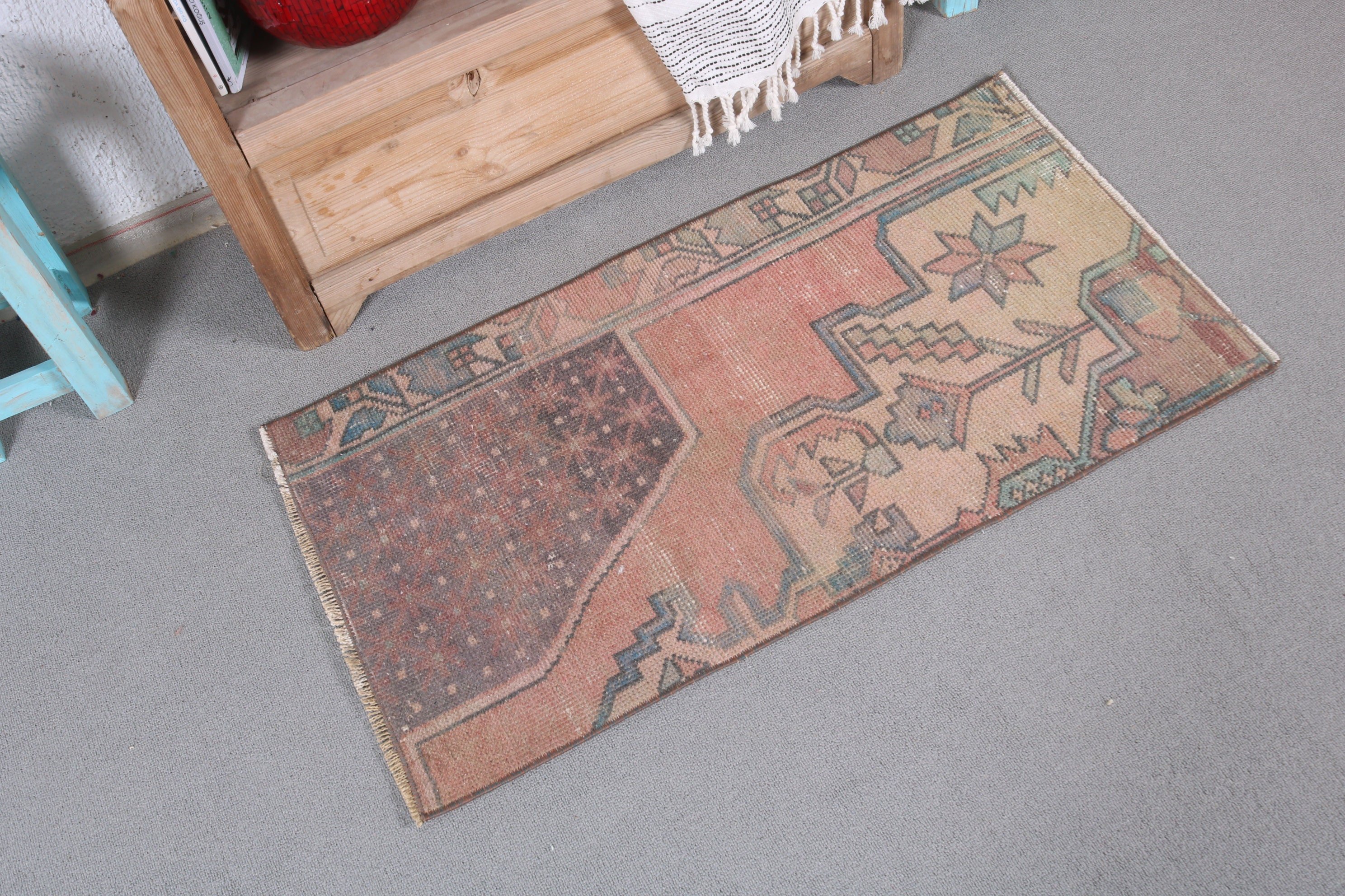 Car Mat Rug, Bedroom Rugs, 1.8x3.1 ft Small Rugs, Turkish Rug, Antique Rug, Vintage Rugs, Door Mat Rugs, Bohemian Rug, Bronze Antique Rug