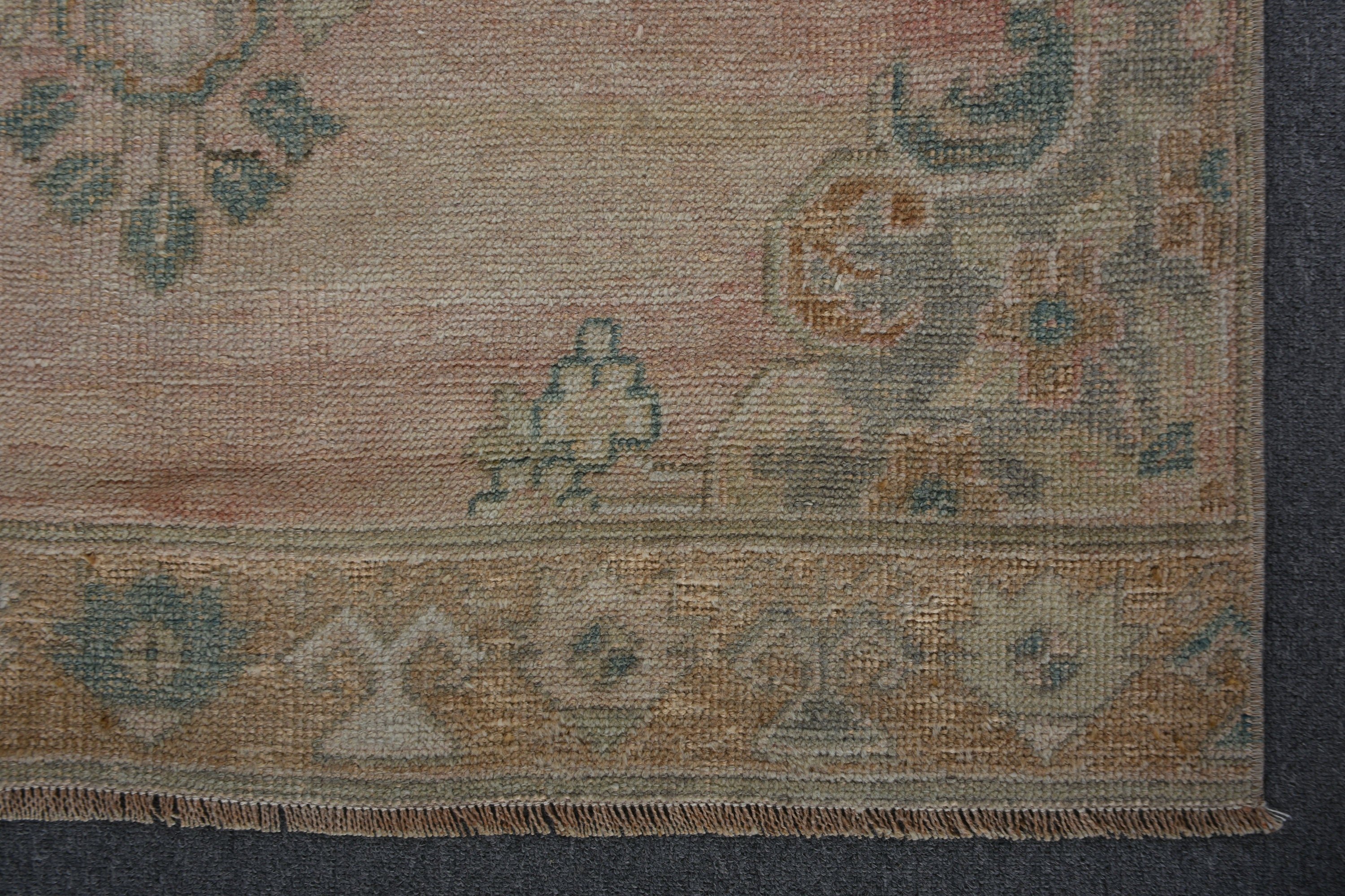 Koridor Halıları, Koridor Halıları, Vintage Halı, Oushak Halı, Türk Halısı, 3.7x11 ft Runner Halıları, Sevimli Halılar, Kahverengi Ev Dekorasyonu Halıları, Antika Halı