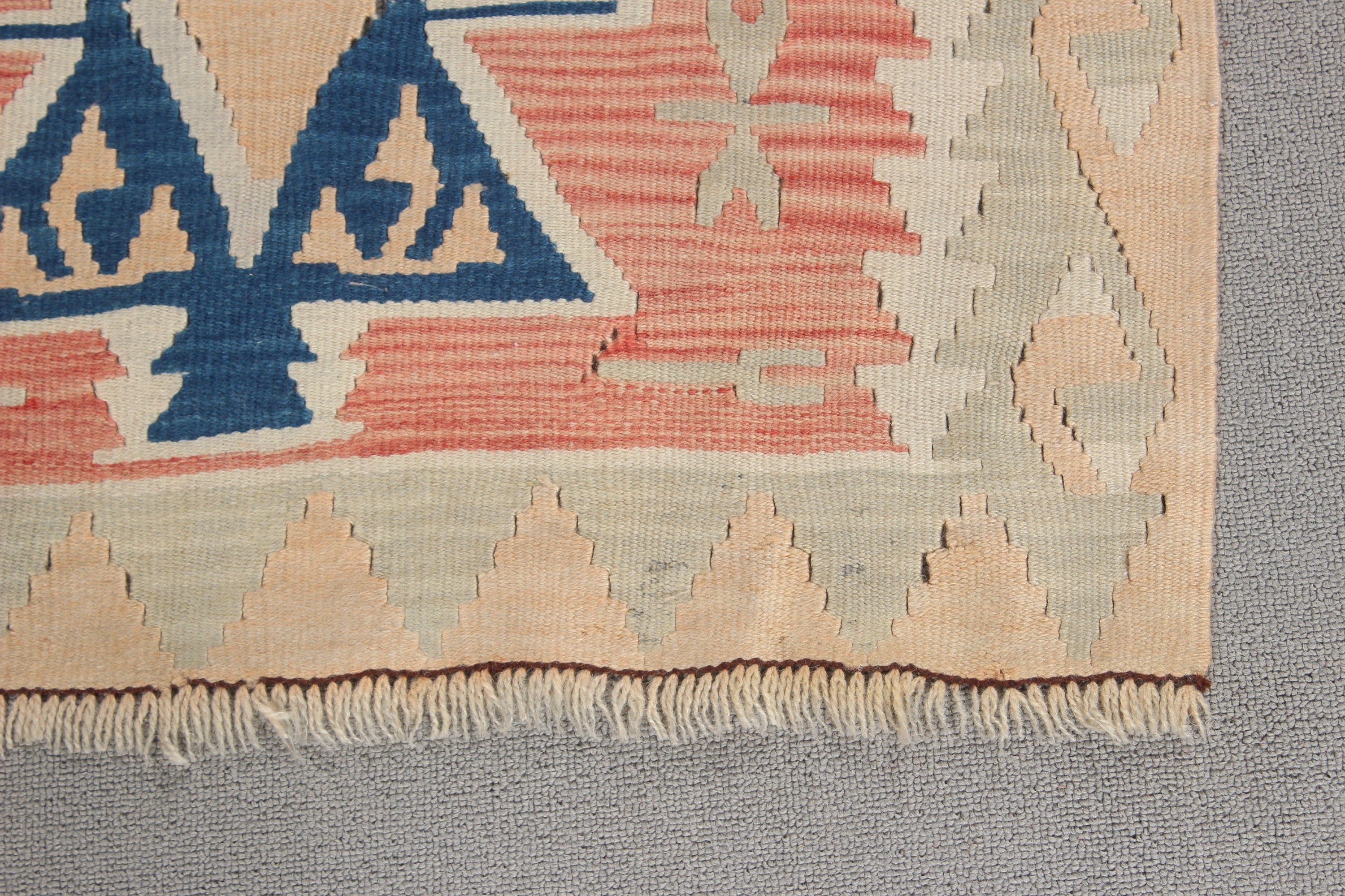 Vintage Rugs, Beige Wool Rugs, Small Vintage Rug, 2.5x3.4 ft Small Rugs, Anatolian Rug, Wall Hanging Rug, Wool Rug, Kilim, Turkish Rugs