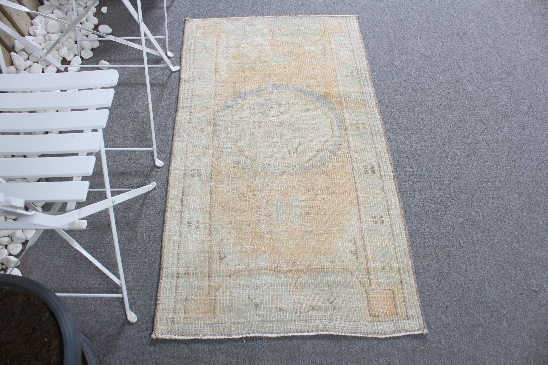 Turkish Rugs, Beige Kitchen Rug, Car Mat Rugs, Office Rug, Moroccan Rugs, Vintage Rug, 2.3x4.3 ft Small Rug, Cool Rug, Nursery Rugs