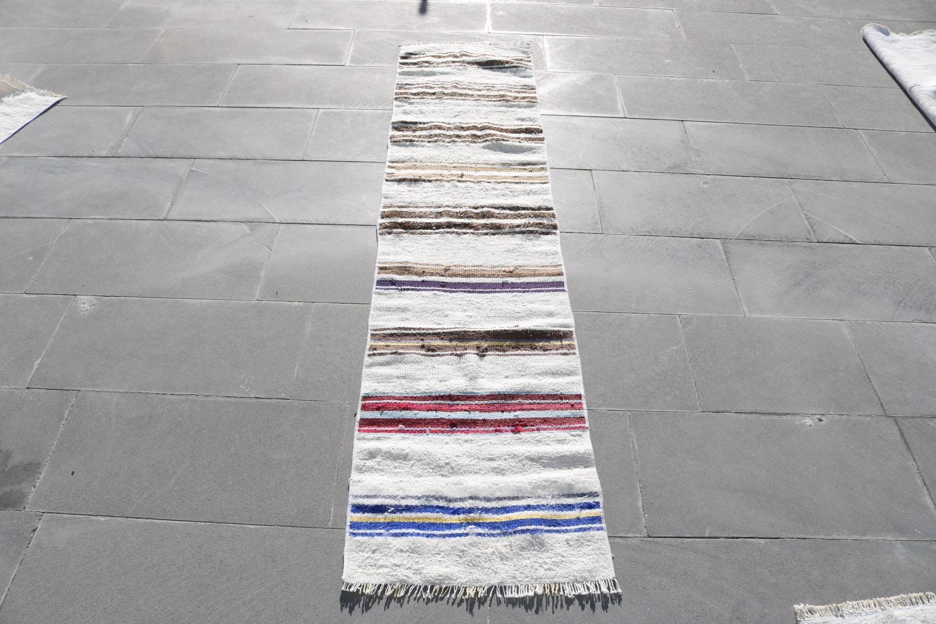 Vintage Rugs, Turkish Rug, Oushak Rug, Kitchen Rug, 1.6x6.9 ft Runner Rugs, Rugs for Hallway, Anatolian Rug, Tribal Turkish Rug Rugs