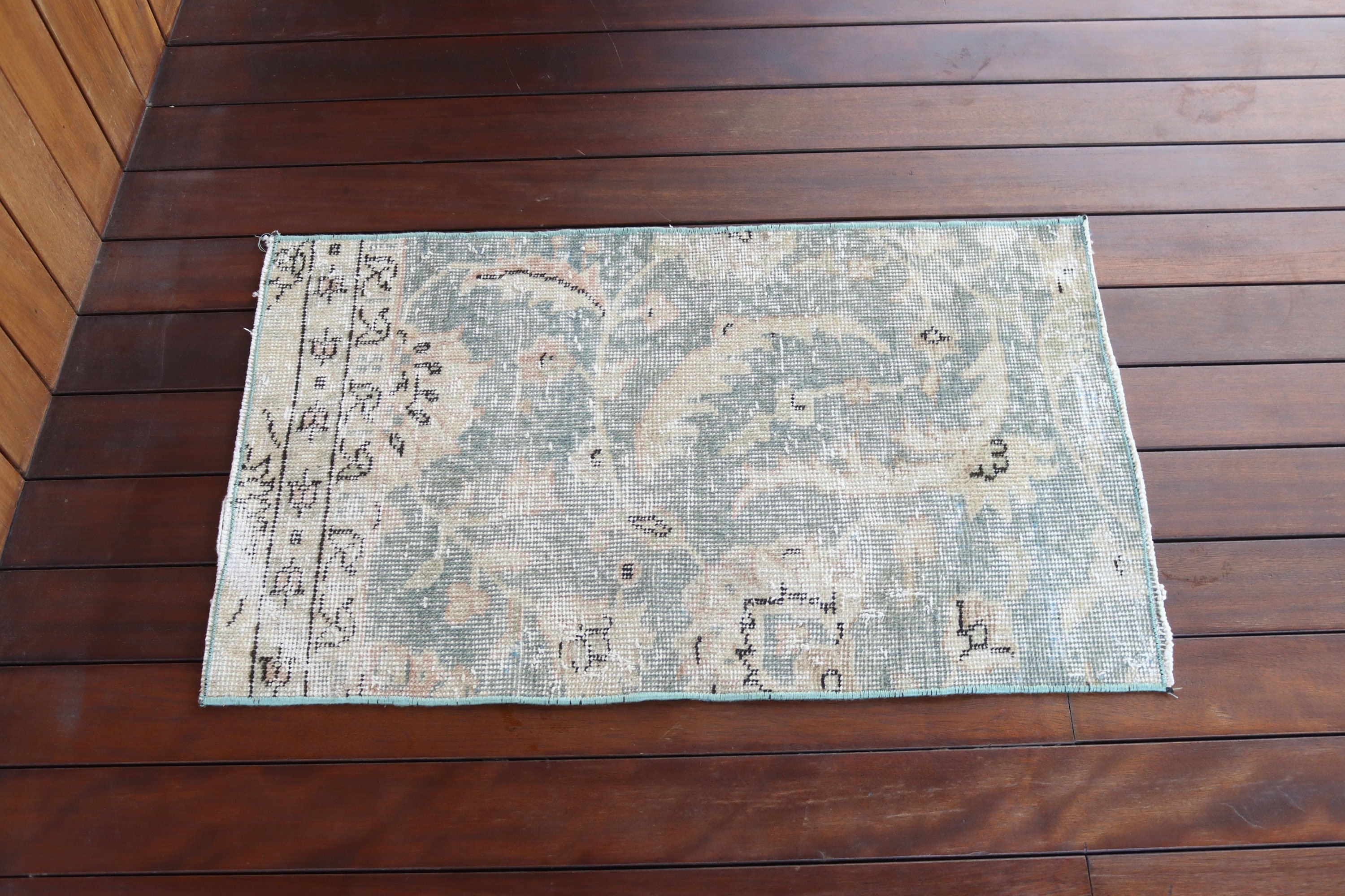 Türk Halıları, Mavi Yatak Odası Halıları, Küçük Boho Halıları, Vintage Halılar, 1.6x2.7 ft Küçük Halı, Kapı Paspası Halısı, Türkiye Halısı, Mutfak Halısı, Düz Dokuma Halılar