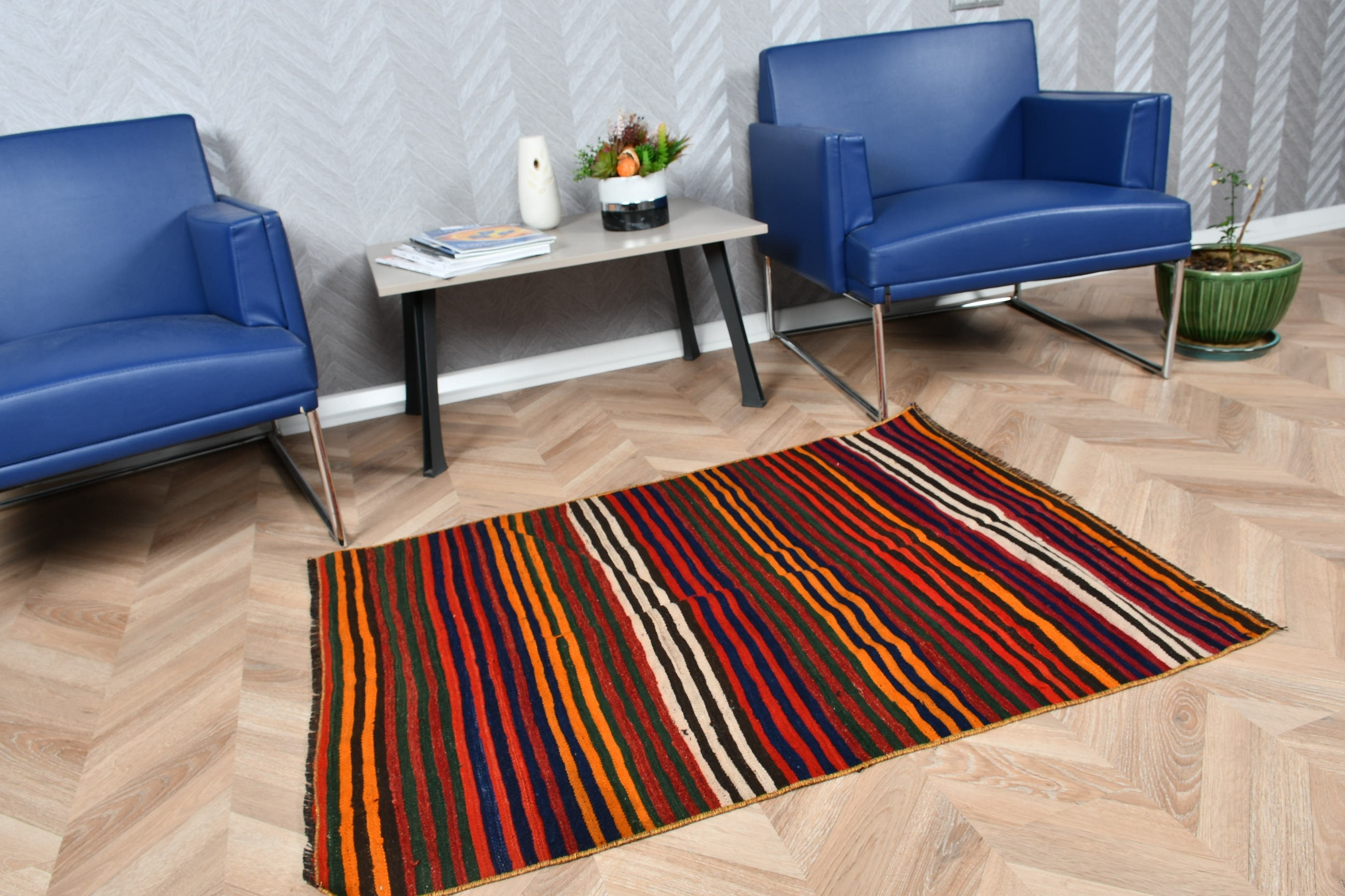 Yatak odası Kilim, Ev Kilim, 90x122 cm Küçük Kilim, Banyo Kilim, Mor Renkli Kilim, Banyo Kilim, Anadolu Kilim, Nostaljik Kilim