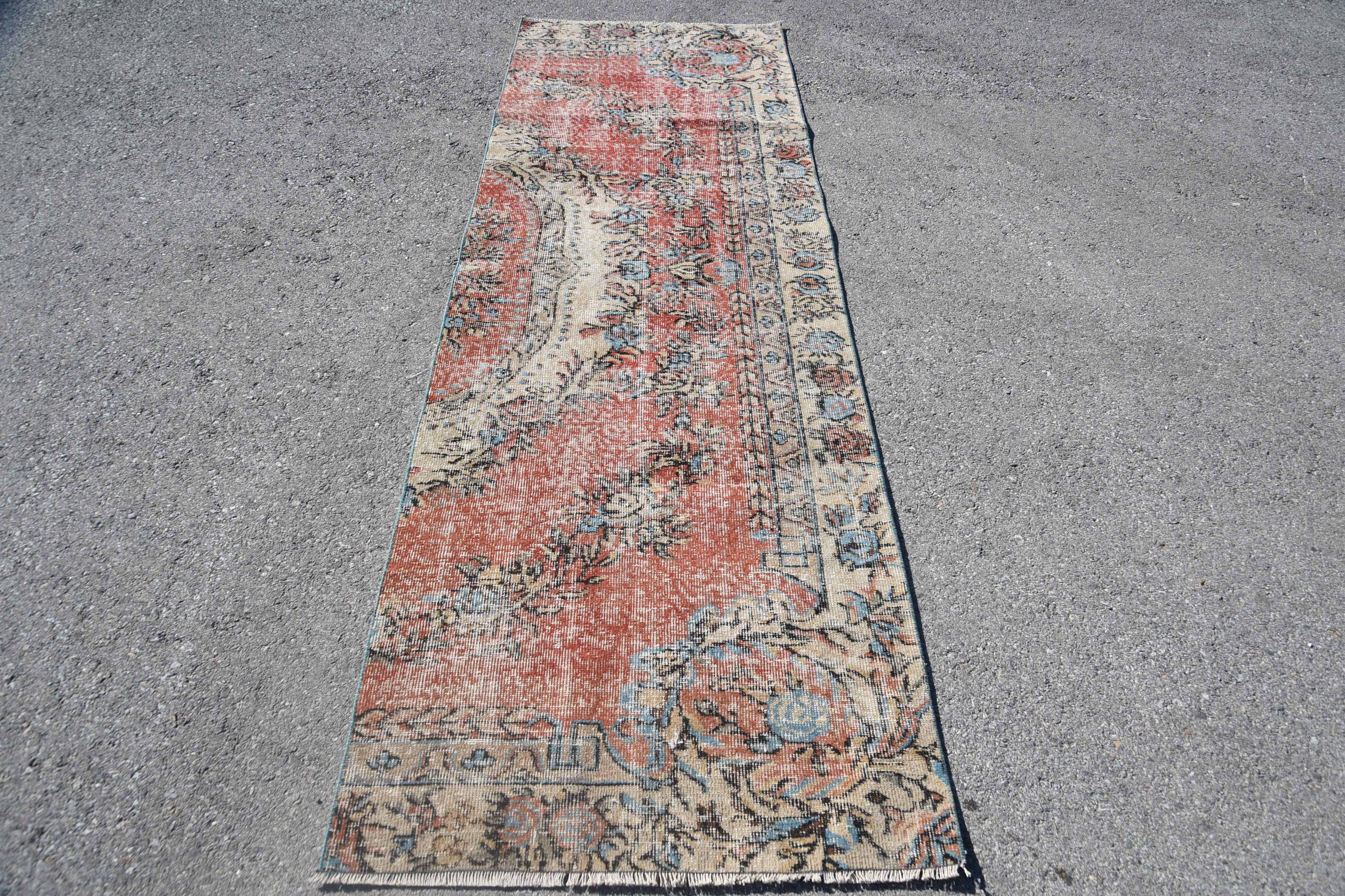 Mutfak Halısı Yolluk Halıları, Vintage Halı, Merdiven Halısı, 2.9x9 ft Yolluk Halıları, Mutfak Halıları, Fas Halısı, Türk Halıları, Oushak Halısı, Retro Halı