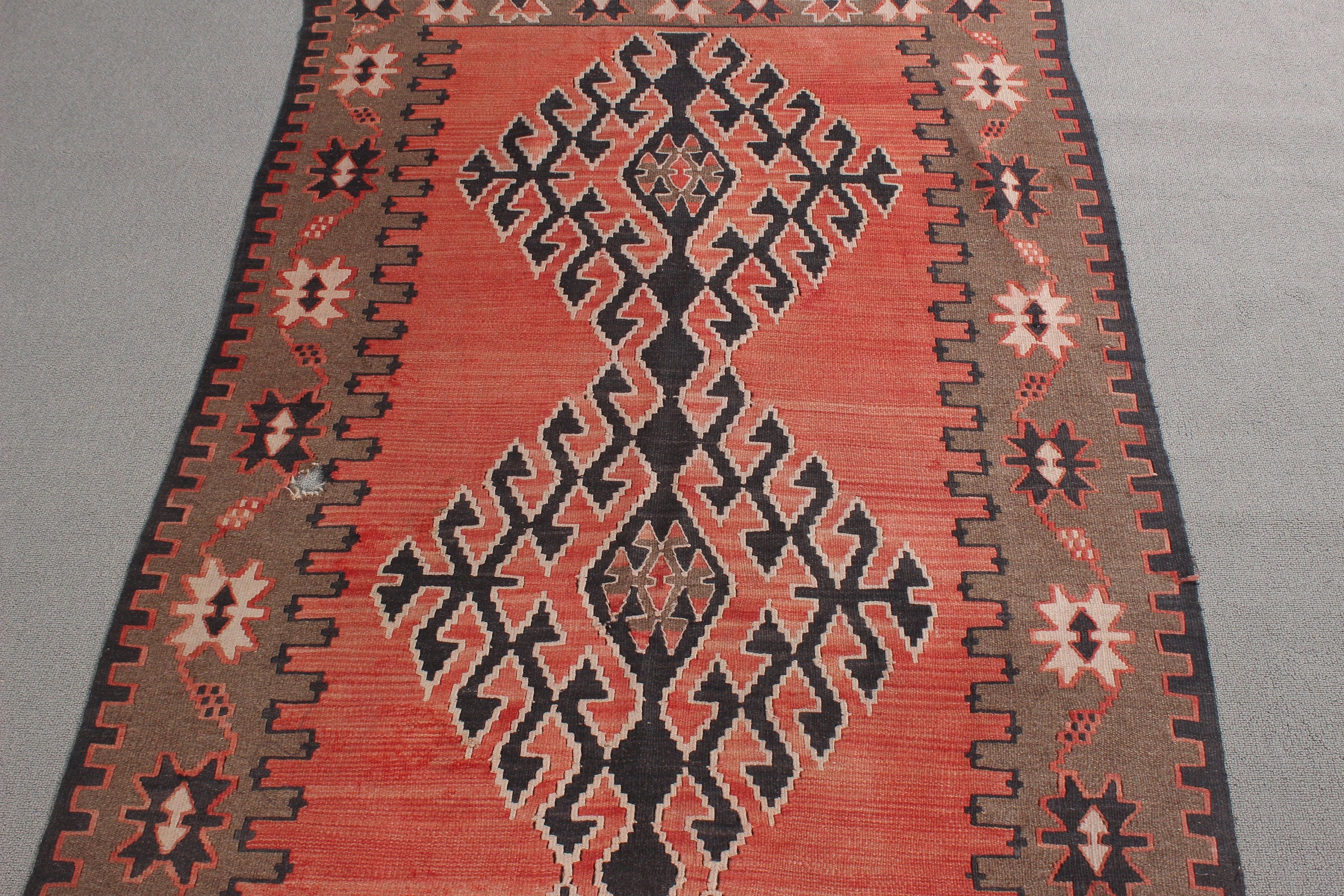 Vintage Accent Halılar, Çocuk Halısı, Vintage Halılar, Kilim, Ev Dekorasyonu Halısı, Kırmızı Modern Halılar, Türk Halısı, Yatak Odası Halıları, 3.4x6.6 ft Accent Halı