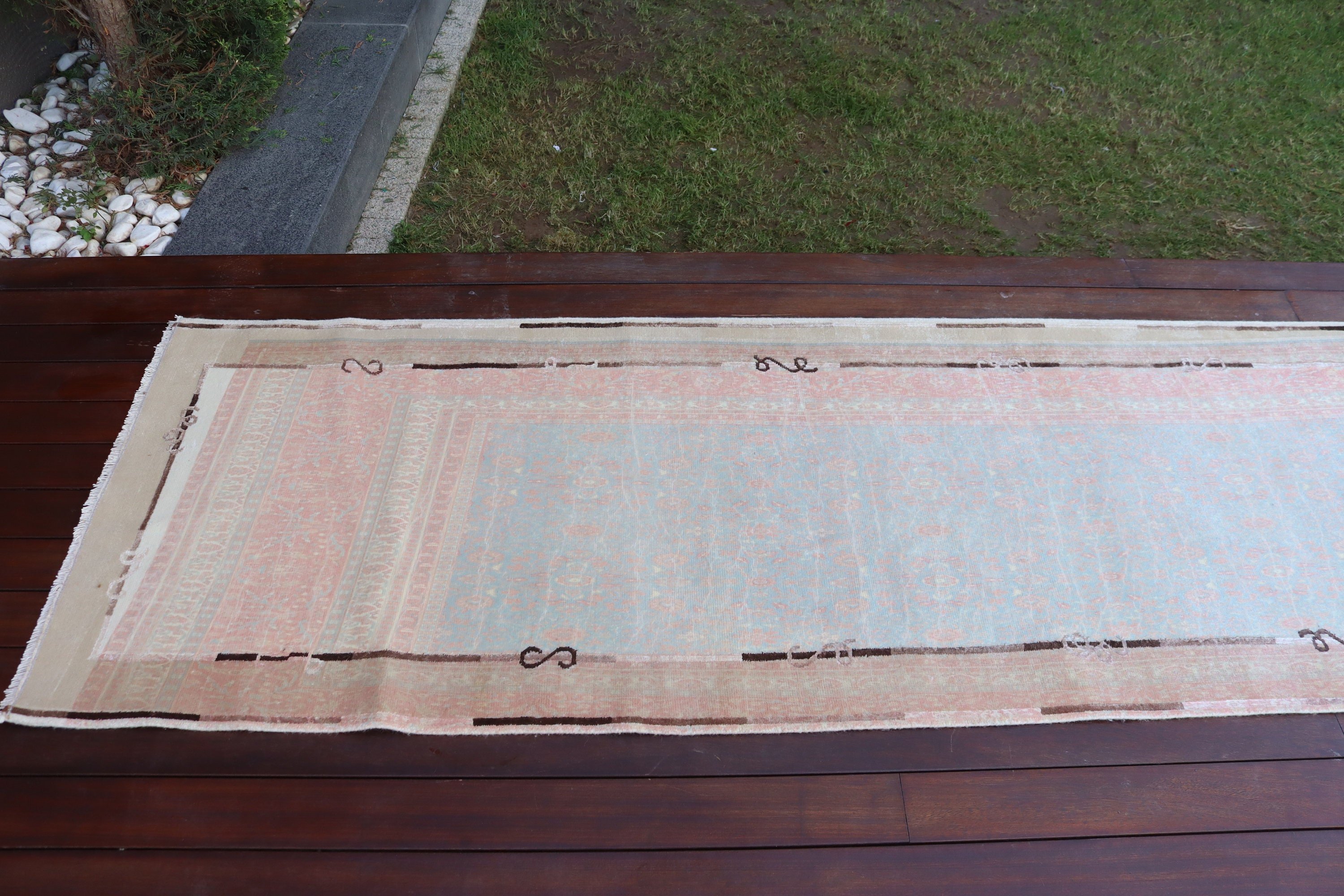 Vintage Halı, Lüks Halılar, Uzun Koşucu Halıları, Koridor Koşucu Halıları, Pembe Yatak Odası Halısı, 2.6x9.5 ft Koşucu Halısı, Mutfak Halıları, Türk Halısı