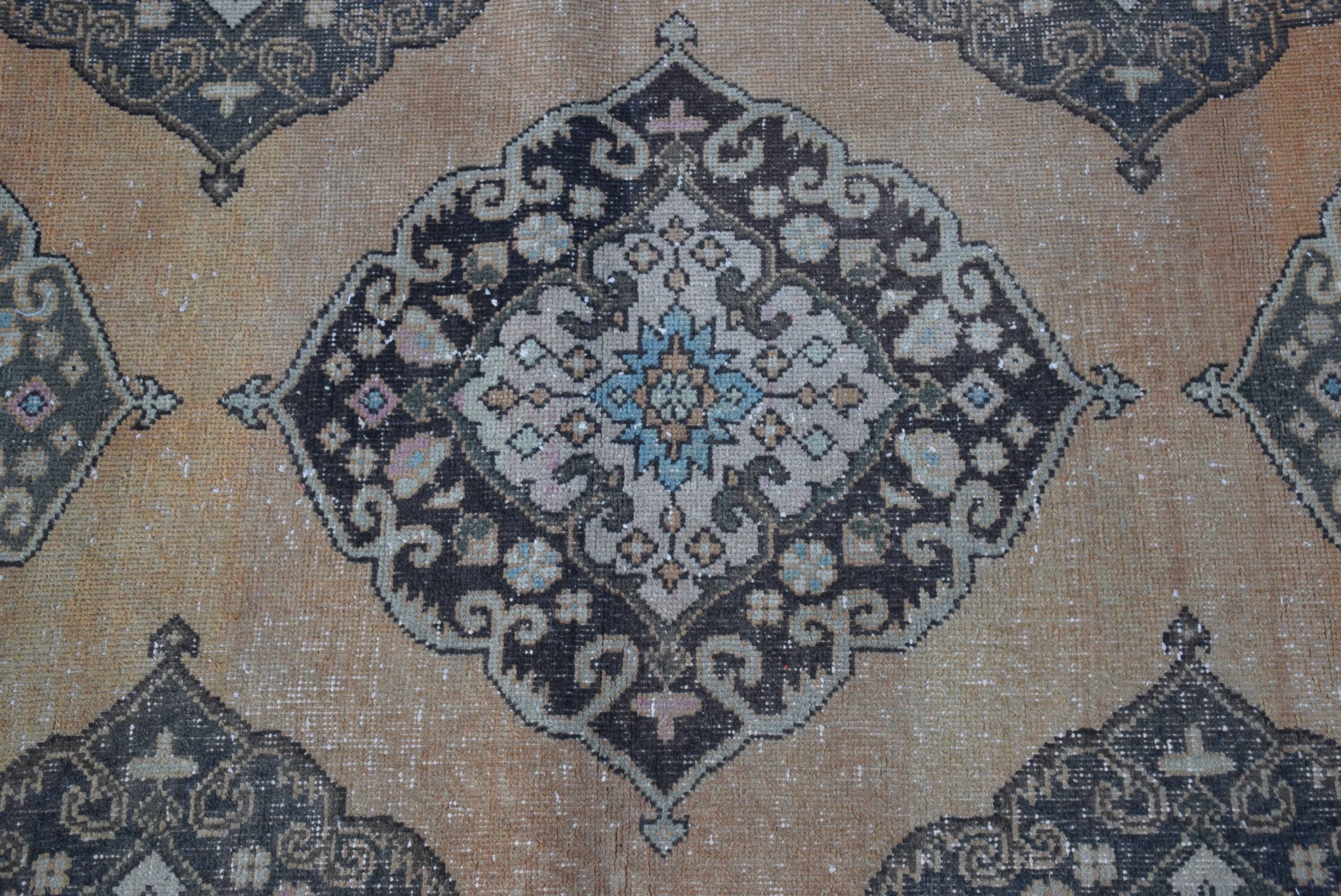 Oriental Rug Runner Rugs, Vintage Rug, Rugs for Runner, Moroccan Rug, Beige Kitchen Rug, Kitchen Rug, Turkish Rug, 2.8x13.2 ft Runner Rugs