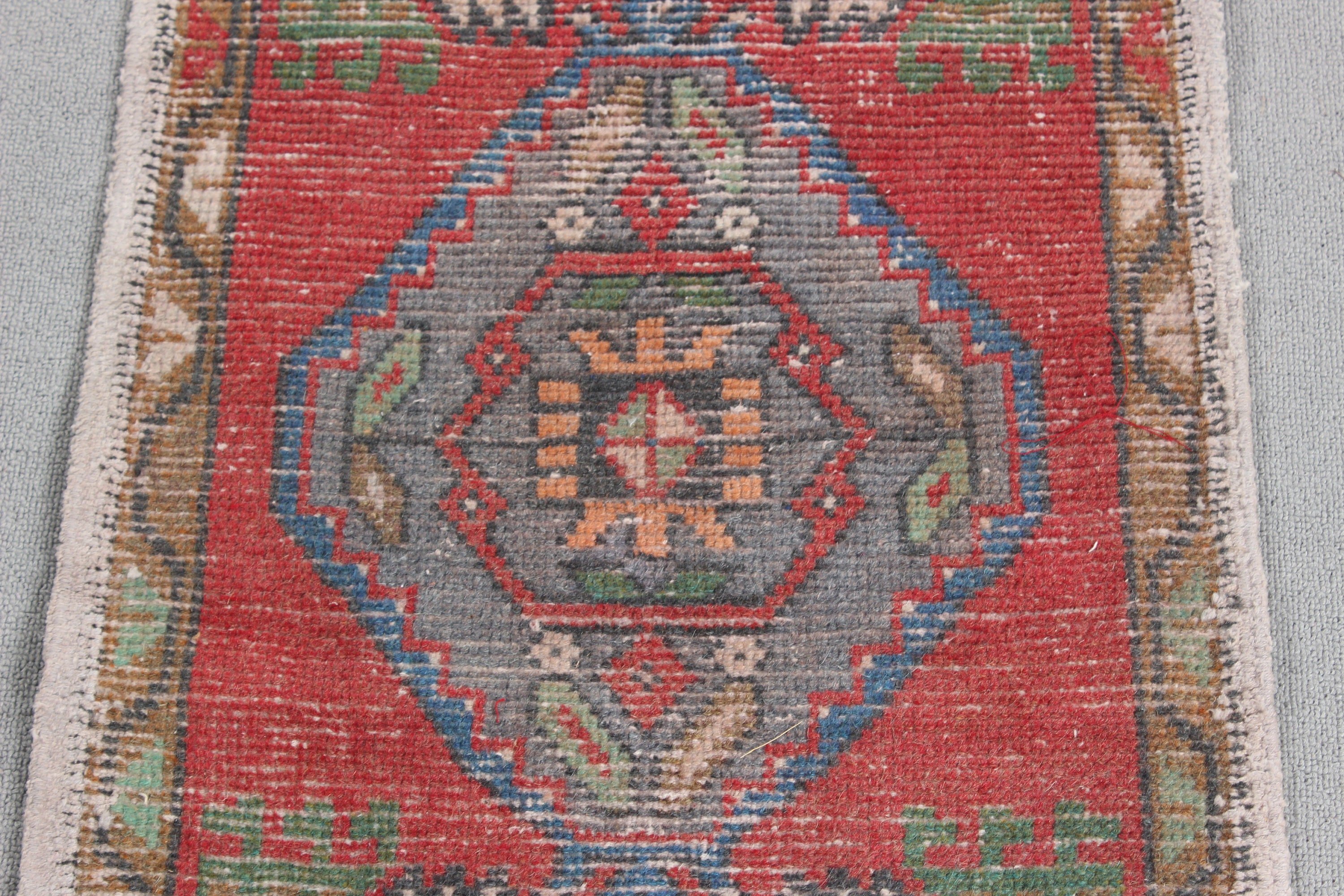 Yatak Odası Halısı, 1.6x2.9 ft Küçük Halı, Çocuk Odası Halıları, Türk Halısı, Araba Paspas Halısı, Vintage Halı, Gri Geometrik Halı, Mutfak Halısı, Nötr Halı