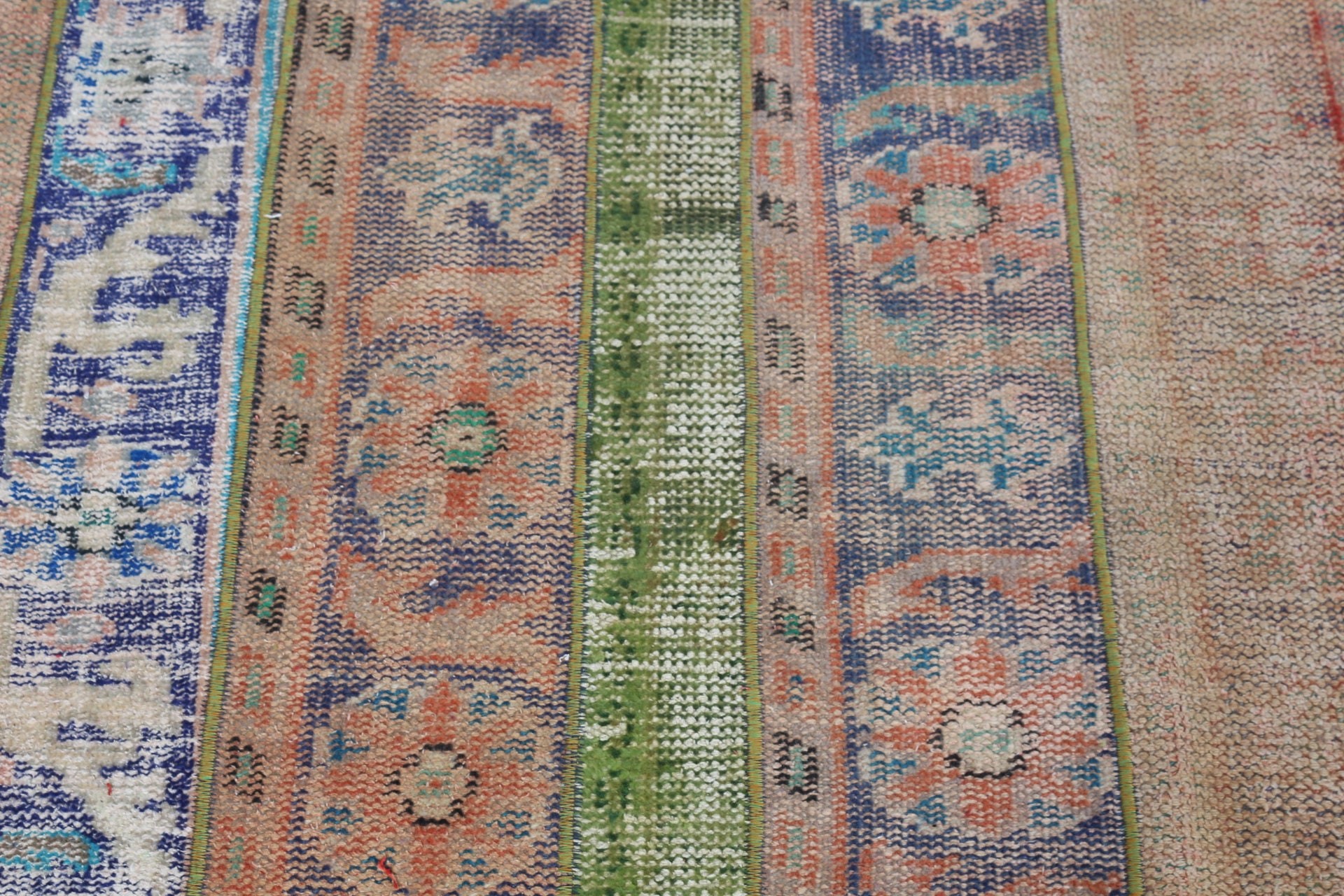 Fas Halıları, Yatak Odası Halısı, Vintage Halı, 3,1x6,6 ft Vurgulu Halılar, Turuncu Ev Dekor Halısı, Çocuk Halıları, Anadolu Halısı, Türk Halısı, Sanat Halıları