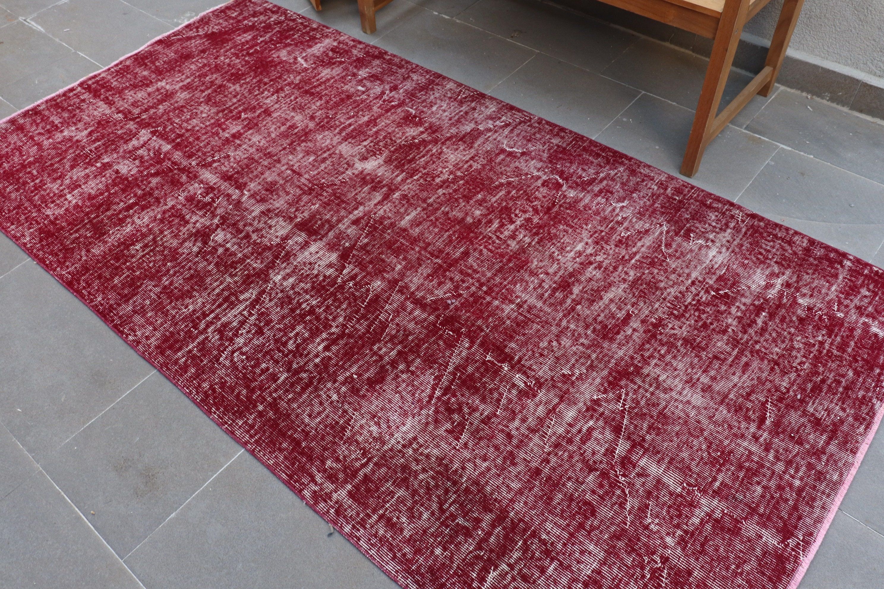 Vintage Rug, Anatolian Rug, Rugs for Nursery, 4x7.9 ft Area Rug, Living Room Rug, Turkish Rug, Home Decor Rug, Floor Rugs, Beige Wool Rug