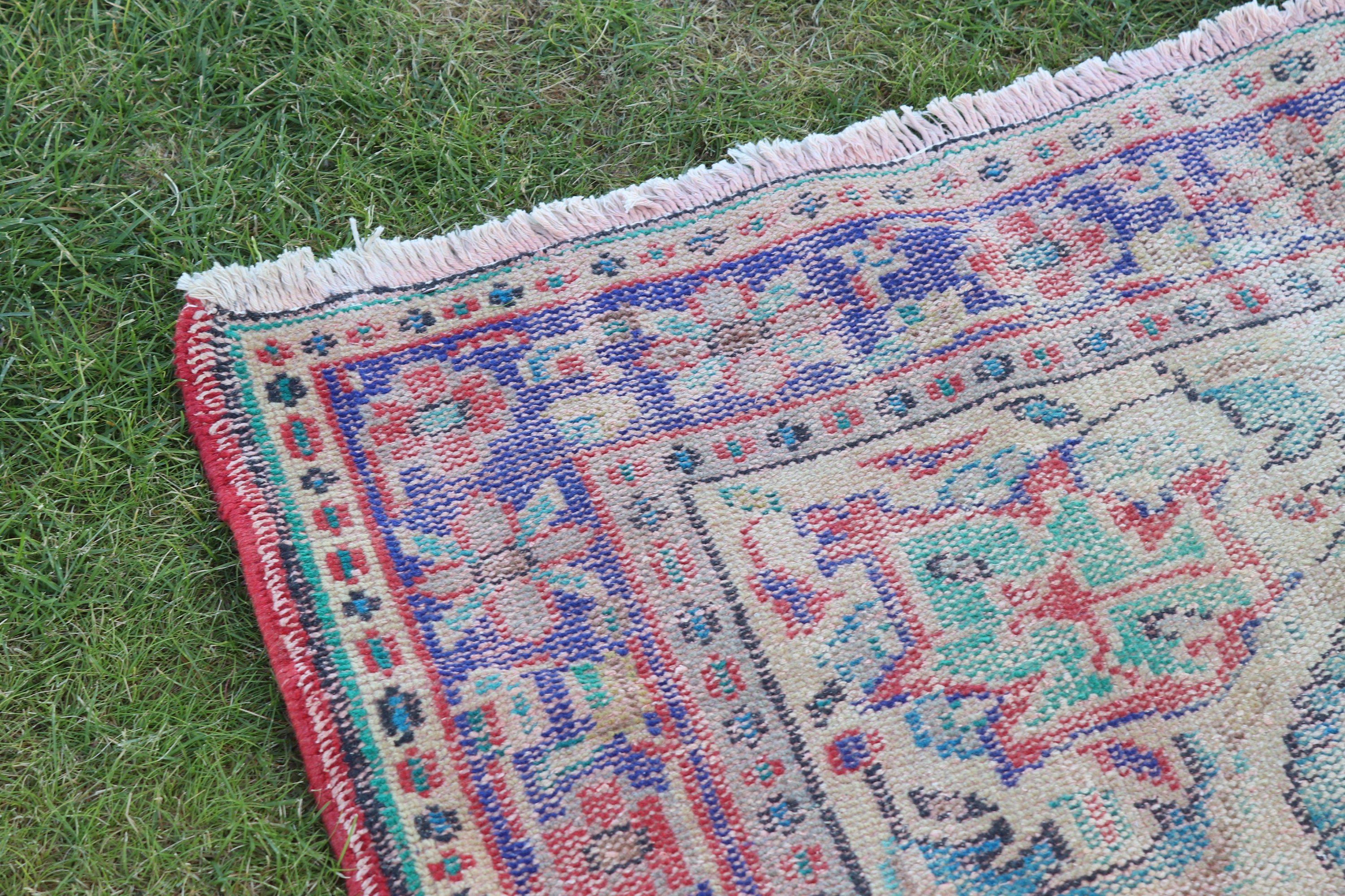 Bedroom Rug, Home Decor Rugs, Turkish Rug, Salon Rug, Organic Rugs, Red Home Decor Rugs, Vintage Rugs, 6x8.9 ft Large Rugs