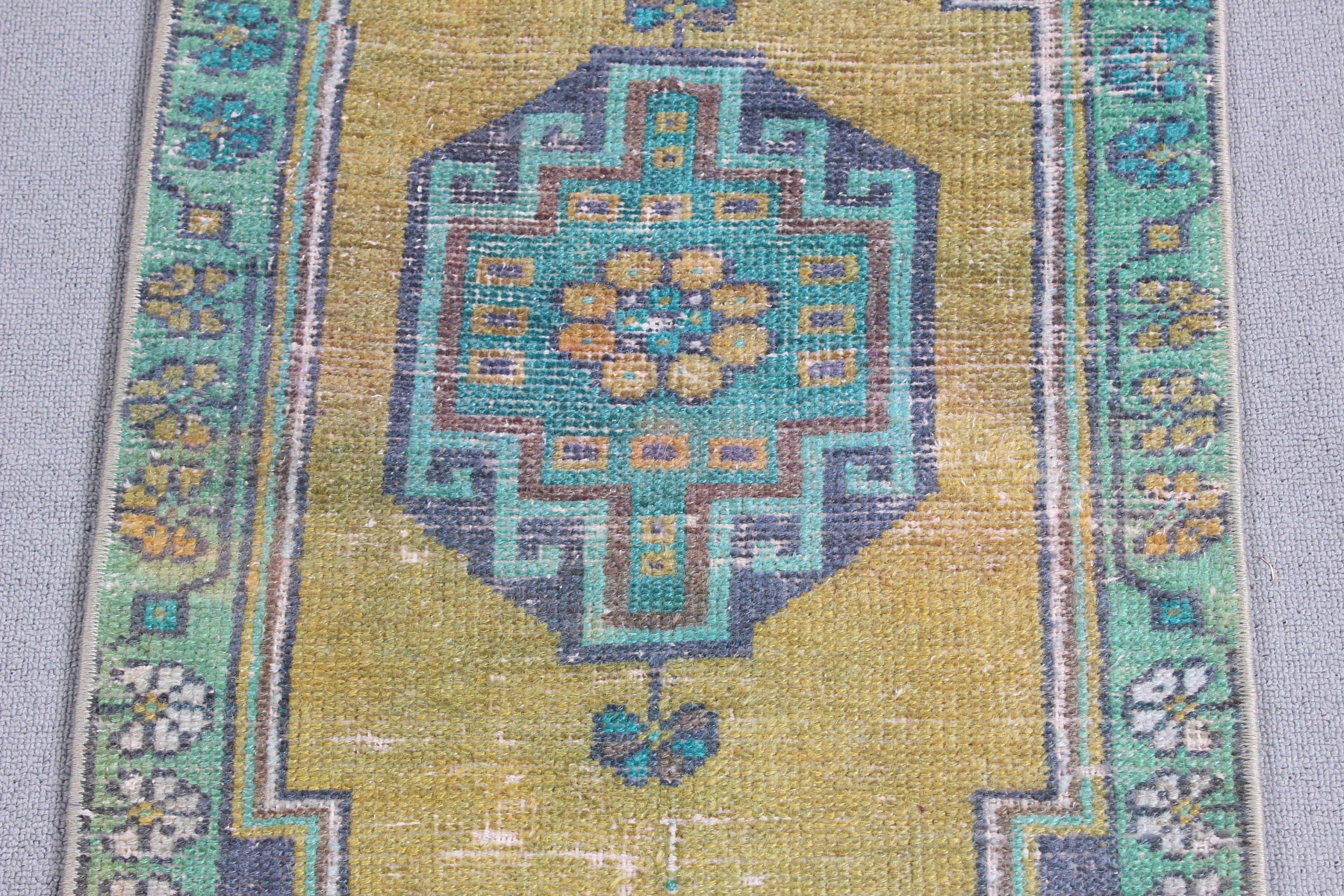 Ev Dekorasyonu Halısı, Vintage Halılar, Mutfak Halısı, Giriş Halısı, Bronz 1.5x2.8 ft Küçük Halılar, Türk Halısı, Ofis Halıları, Küçük Boho Halısı