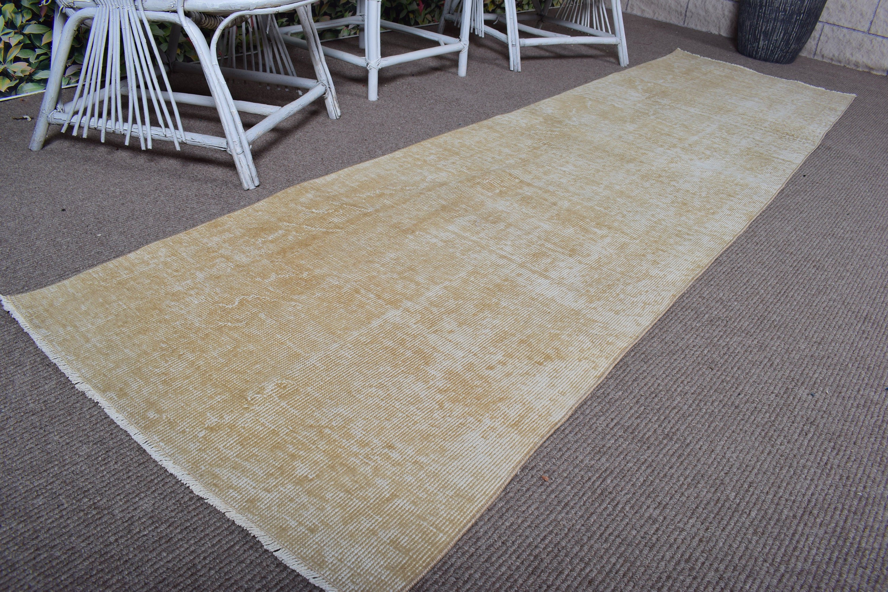 Kitchen Rug, Luxury Rug, 2.7x9.7 ft Runner Rugs, Beige Cool Rug, Vintage Runner Rugs, Bohemian Rug, Vintage Rugs, Turkish Rug, Bedroom Rugs