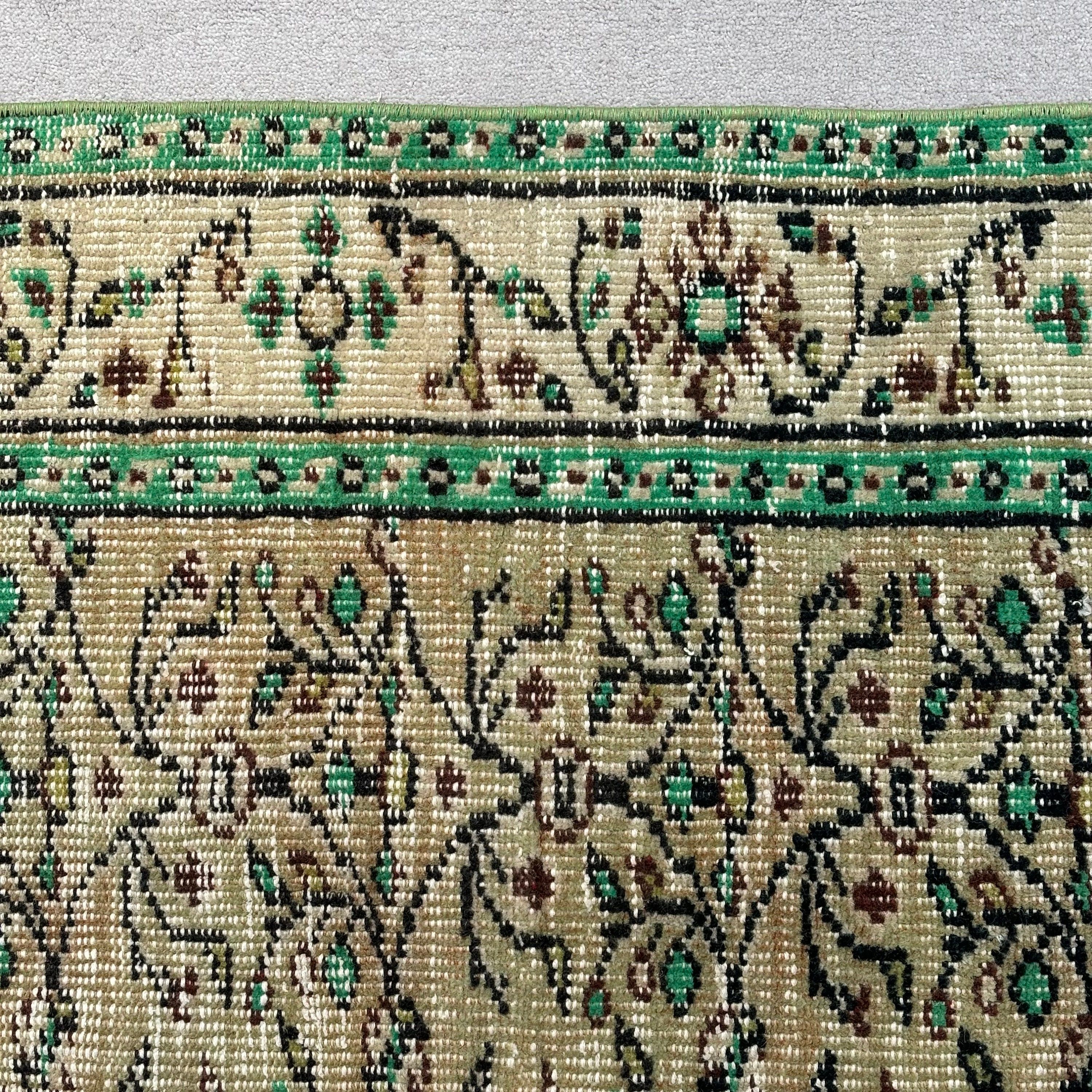 Vintage Halılar, Türk Halısı, Büyük Oushak Halıları, Mutfak Halısı, Büyük Boho Halısı, 5,7x8,8 ft Büyük Halılar, Kahverengi Antika Halı, Antika Halılar